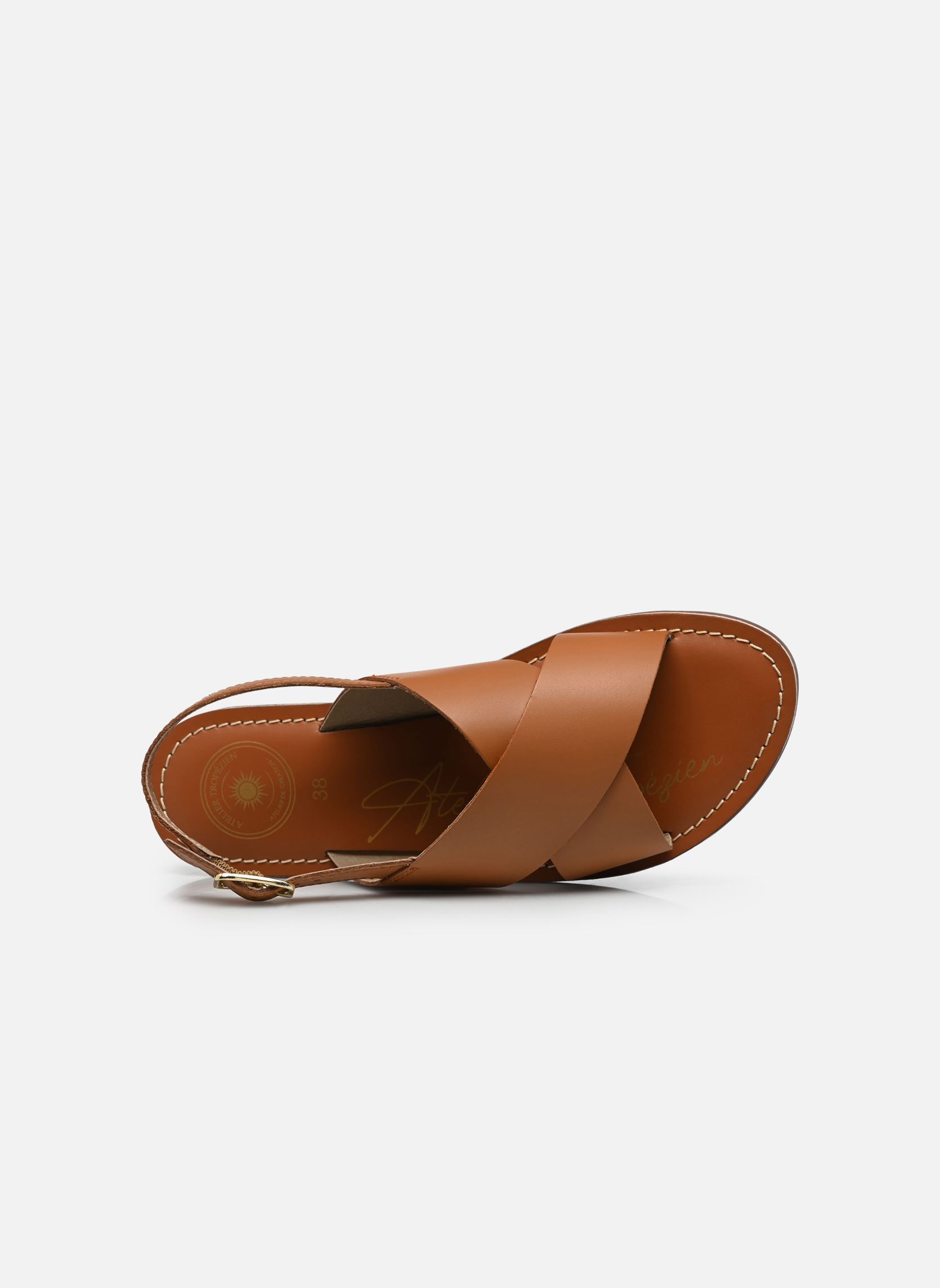 Sandalen S-FANNY damen braun L'Atelier Tropézien Sandalen S-FANNY damen braun TAN