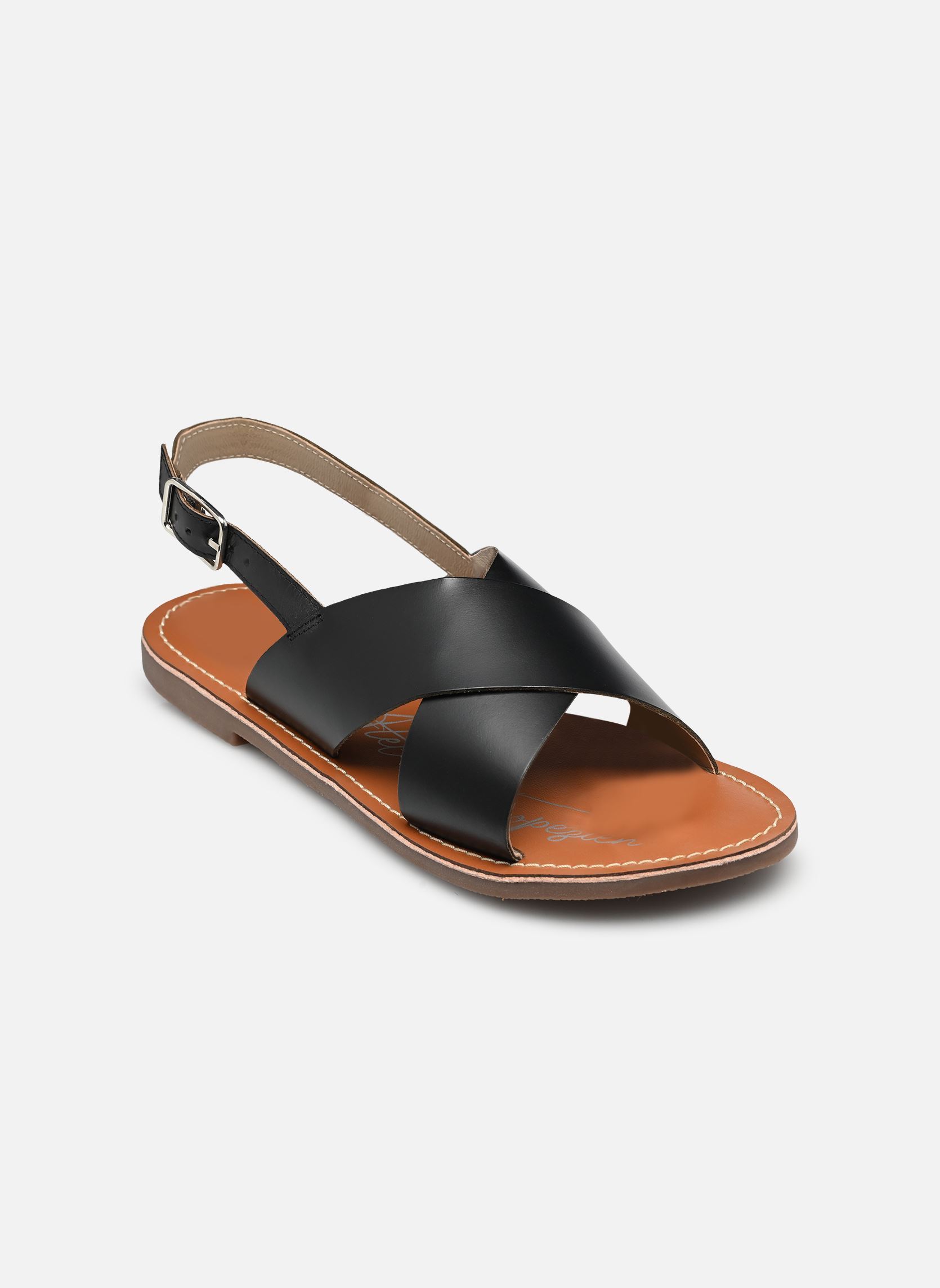 Sandales S-FANNY femme noir L'Atelier Tropézien Sandales S-FANNY femme noir BLACK