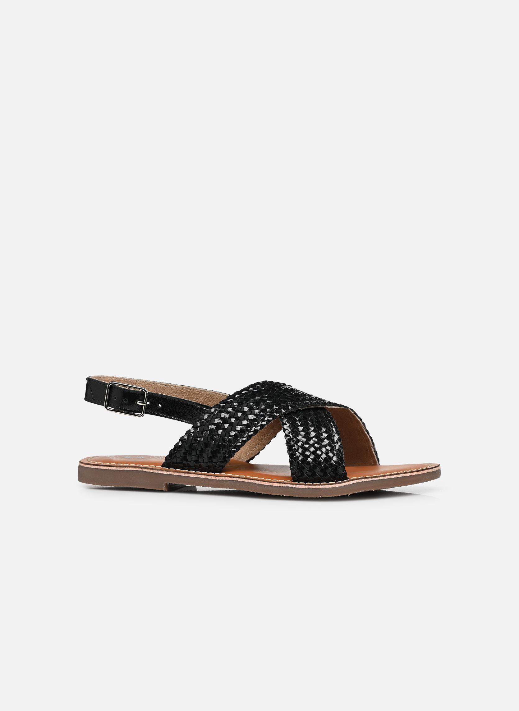 Sandales S-FANNY femme noir L'Atelier Tropézien Sandales S-FANNY femme noir BLACK MESH