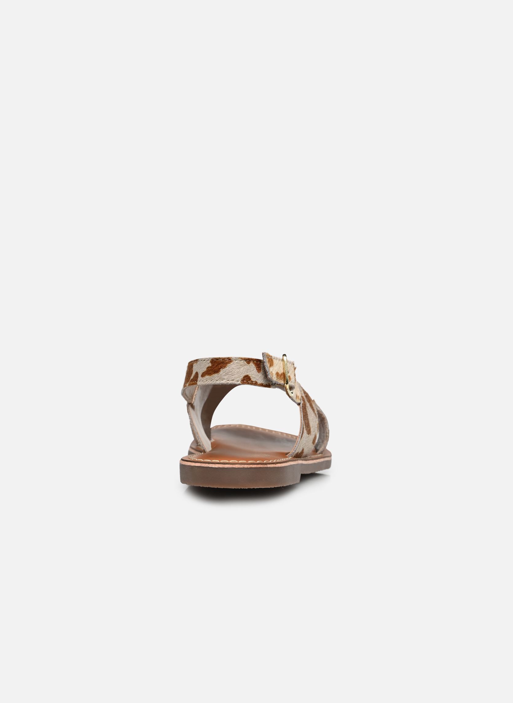 Sandales S-FANNY femme marron L'Atelier Tropézien Sandales S-FANNY femme marron COW BROWN PONY