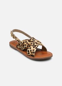 Sandalen S-FANNY damen gold und bronze