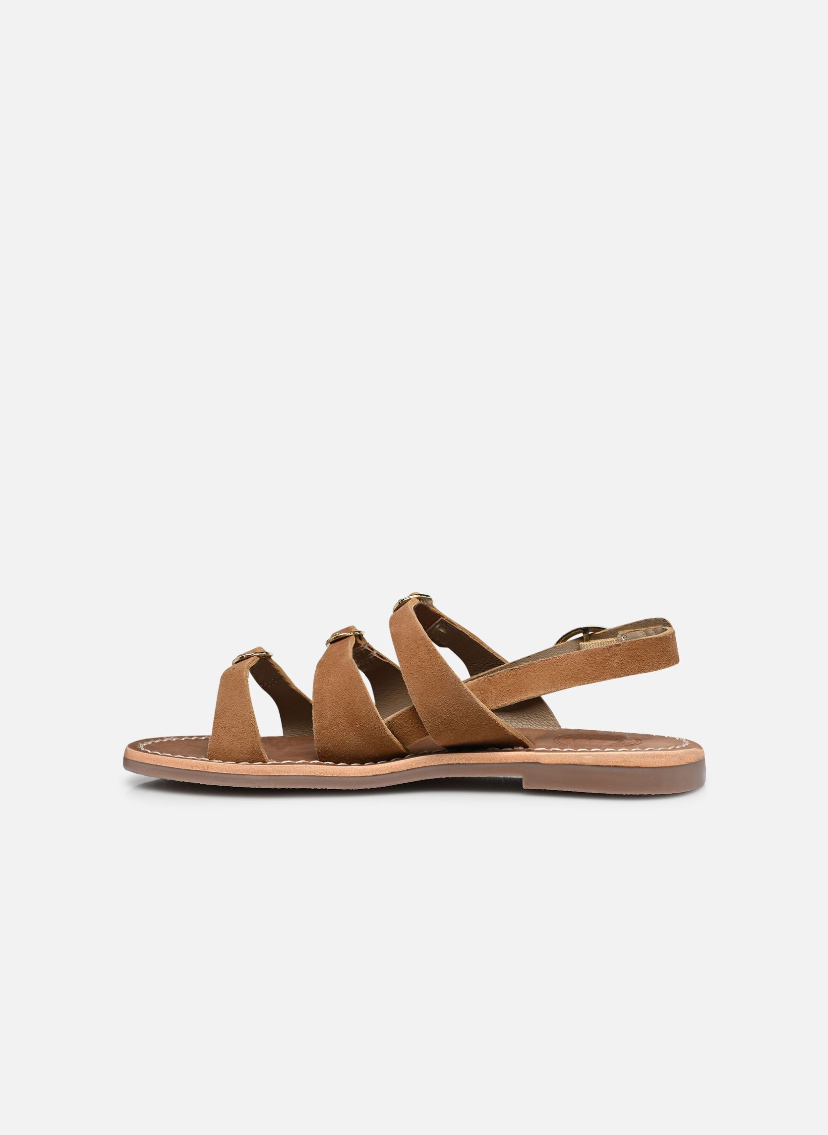 Sandales S-SH3323 femme marron L'Atelier Tropézien Sandales S-SH3323 femme marron TAN