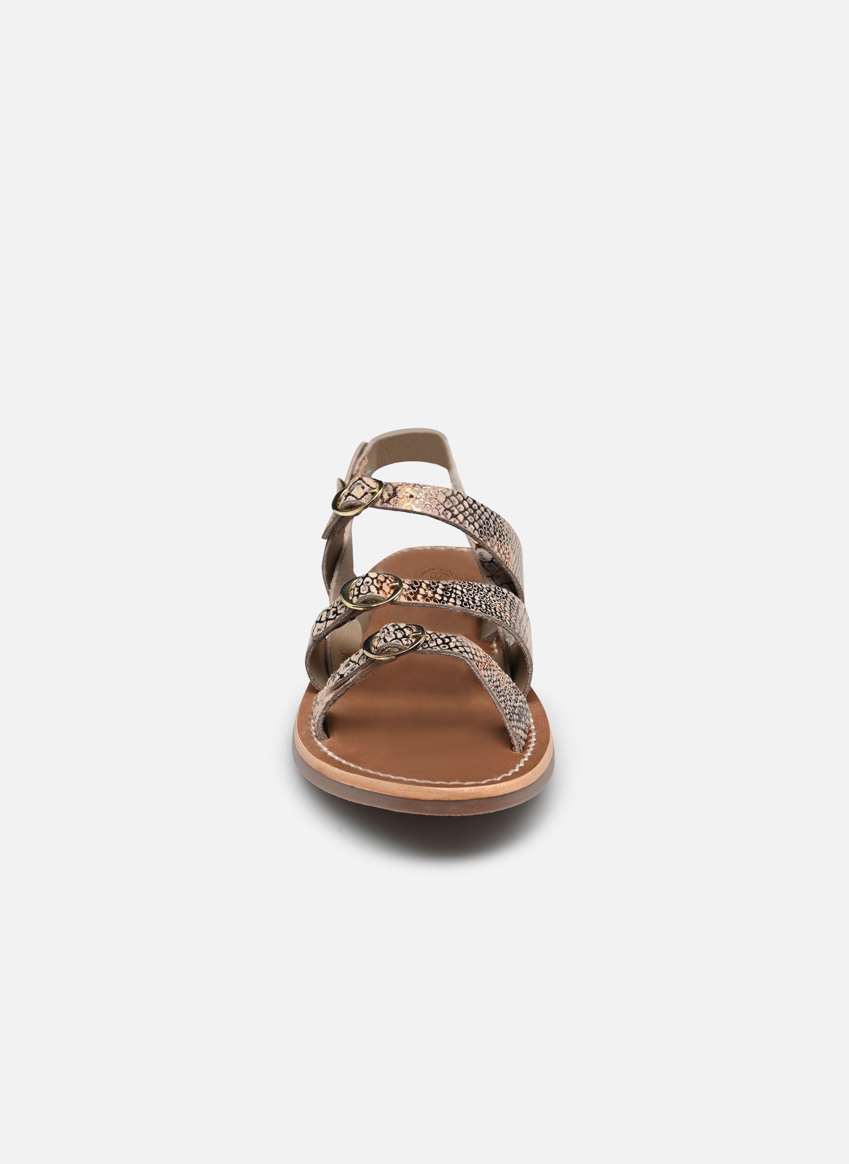 Sandalen S-SH3323 damen gold und bronze L'Atelier Tropézien Sandalen S-SH3323 damen gold und bronze OFF WHITE PYTHON