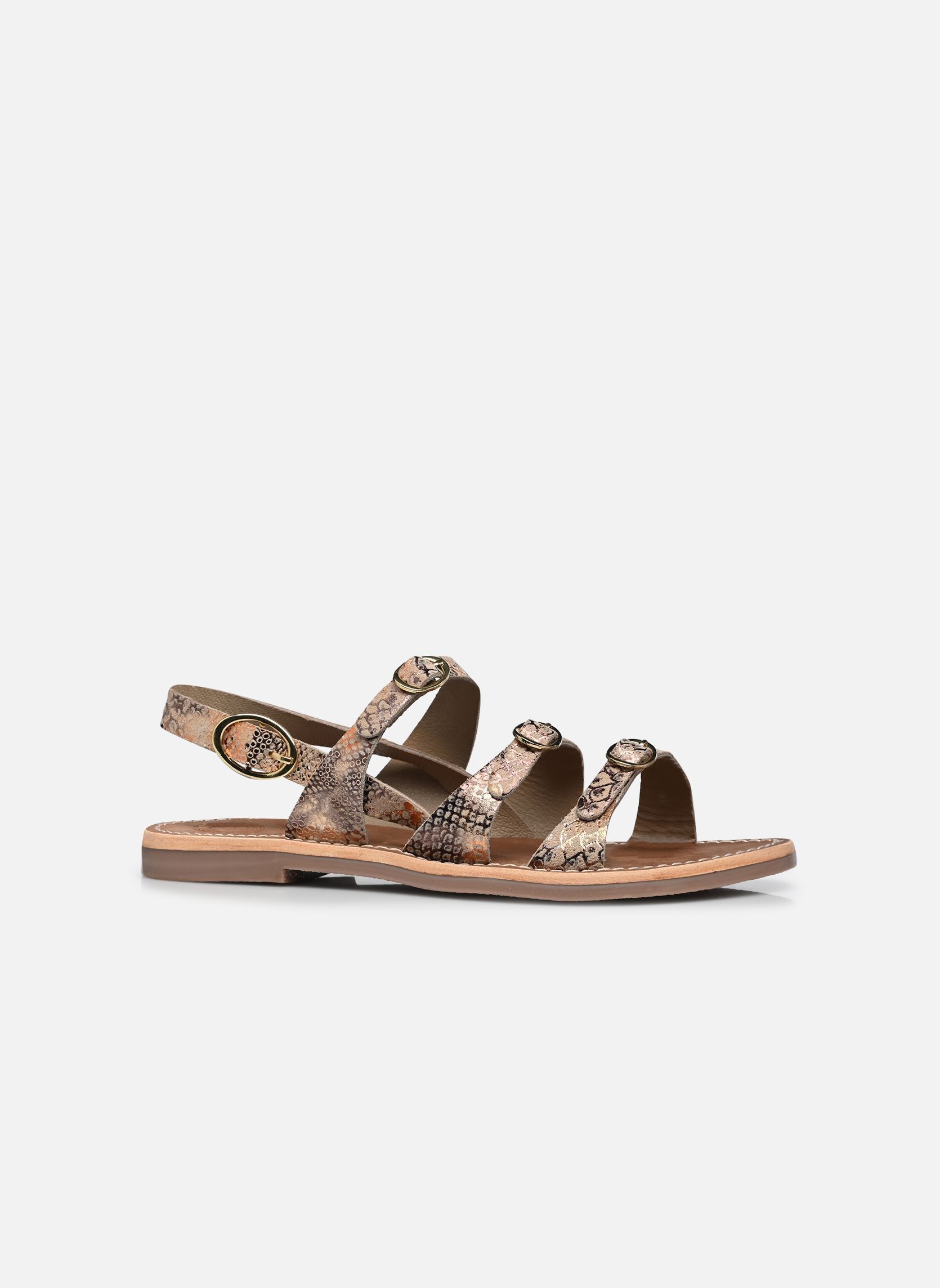 Sandalen S-SH3323 damen gold und bronze L'Atelier Tropézien Sandalen S-SH3323 damen gold und bronze OFF WHITE PYTHON