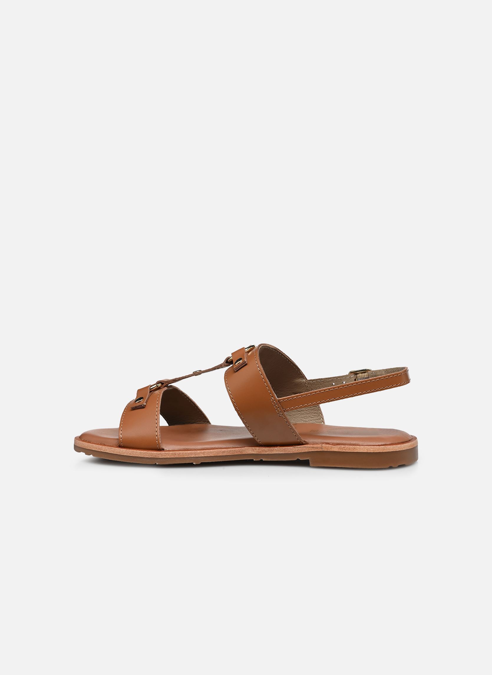 Sandales S-SH3325 femme marron L'Atelier Tropézien Sandales S-SH3325 femme marron TAN