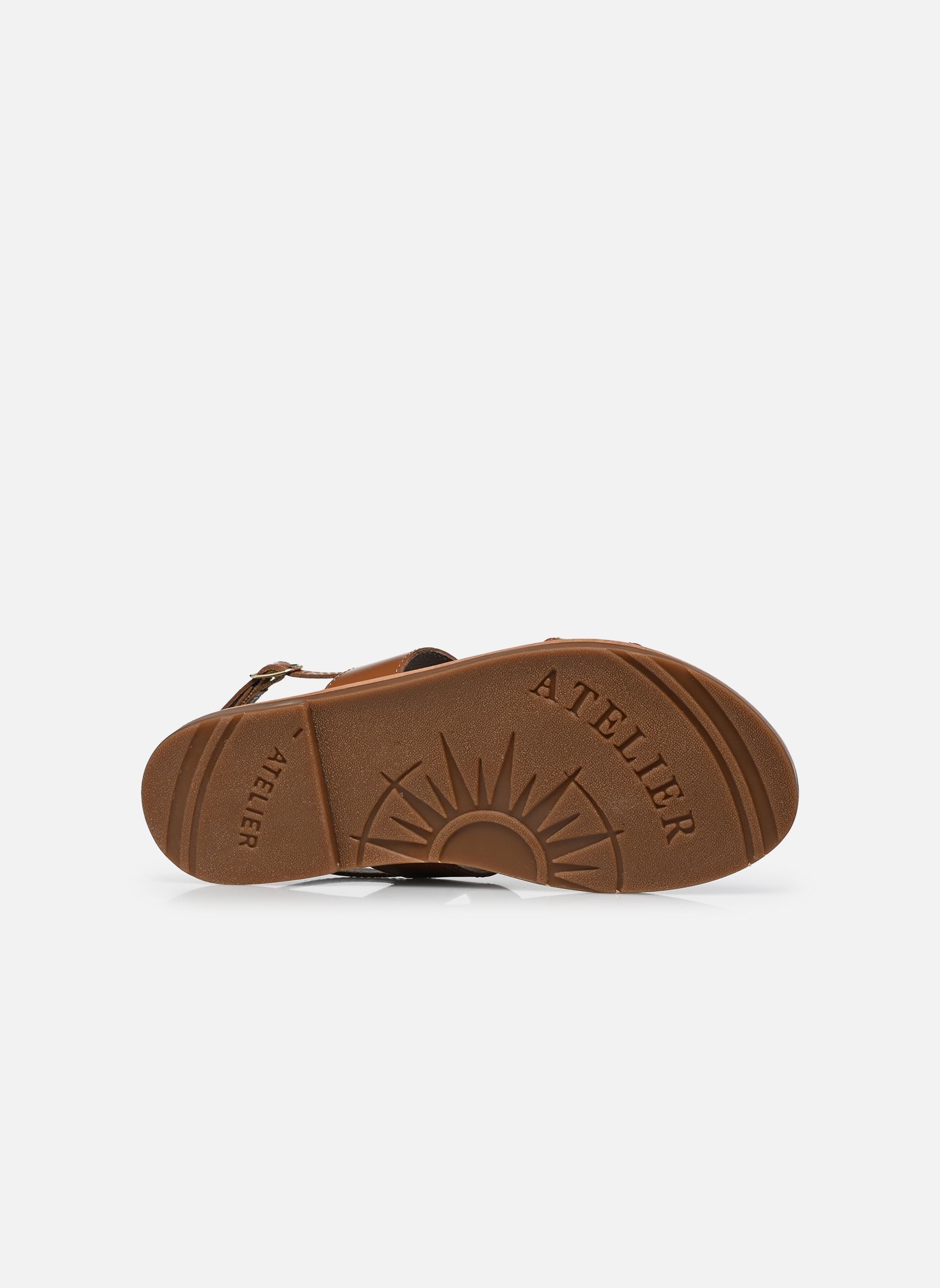 Sandales S-SH3325 femme marron L'Atelier Tropézien Sandales S-SH3325 femme marron TAN