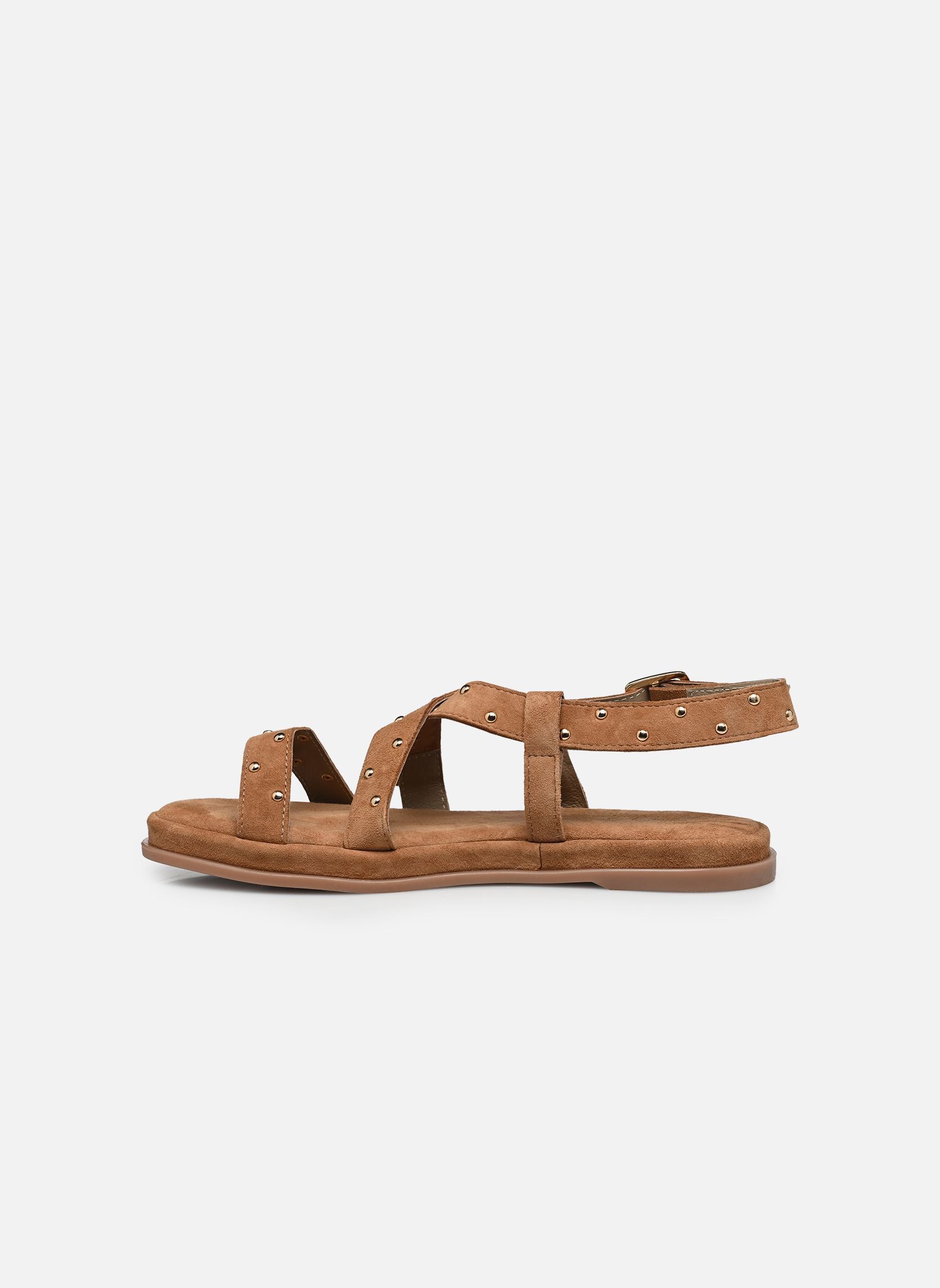 Sandalen S-SH3313 dames bruin L'Atelier Tropézien Sandalen S-SH3313 dames bruin TAN SUEDE