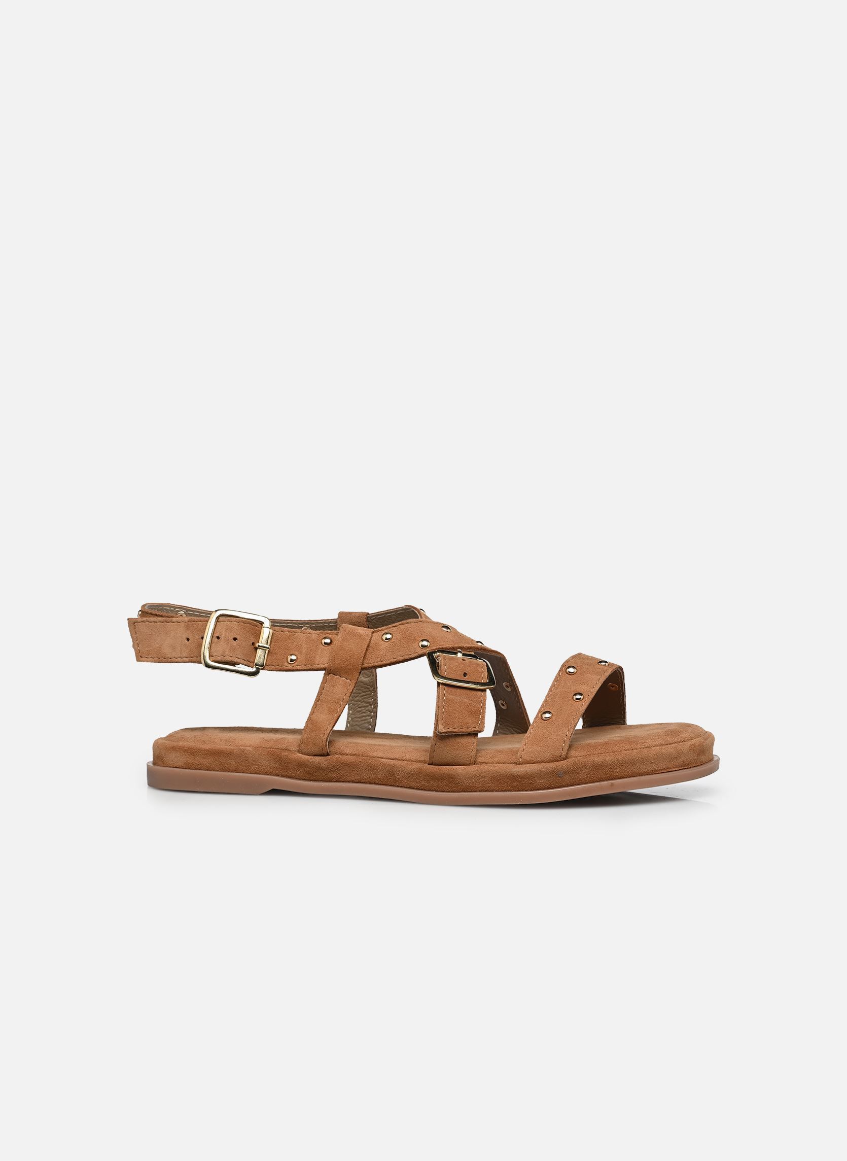 Sandalen S-SH3313 dames bruin L'Atelier Tropézien Sandalen S-SH3313 dames bruin TAN SUEDE