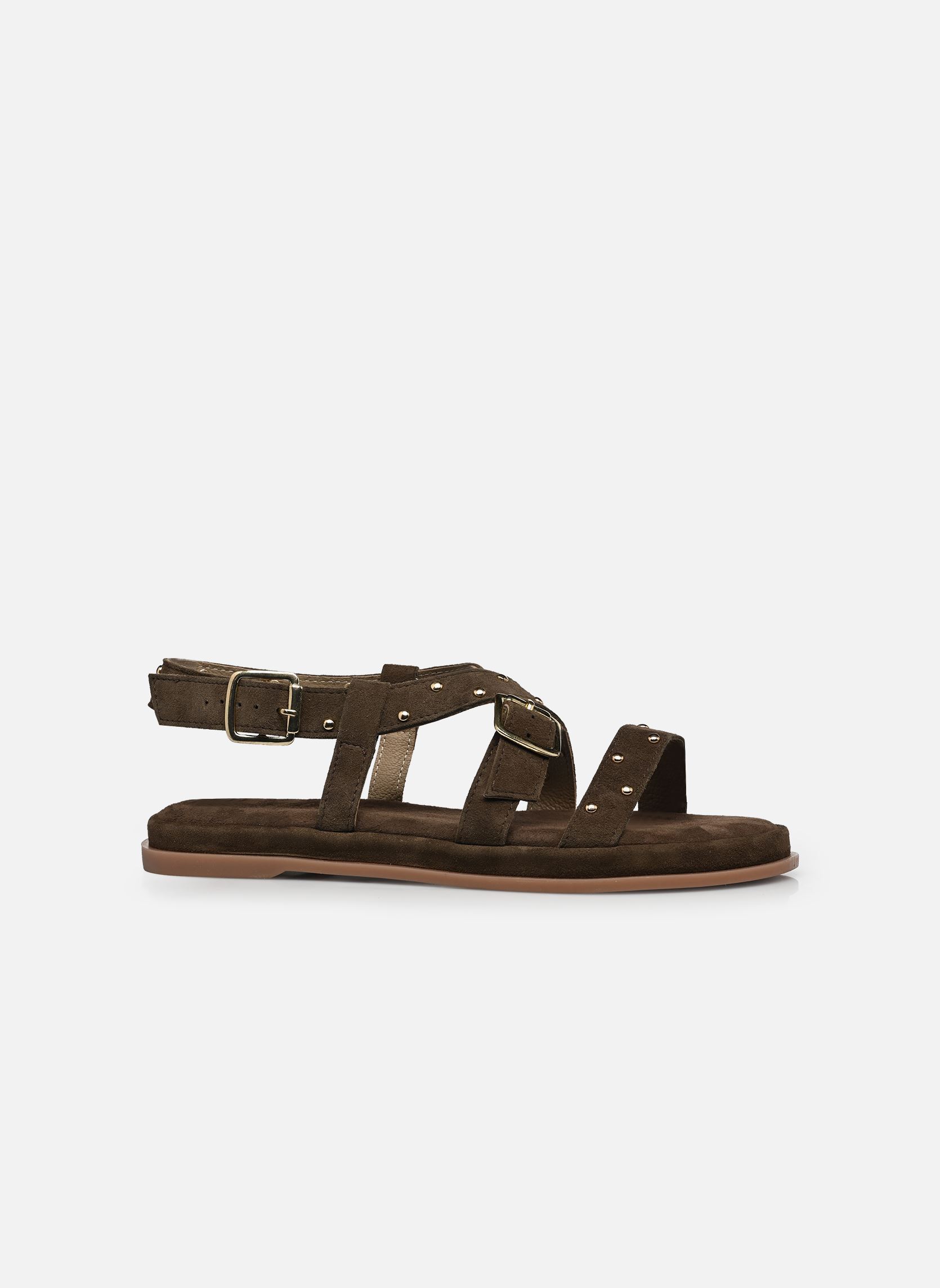 Sandales S-SH3313 femme vert L'Atelier Tropézien Sandales S-SH3313 femme vert OLIVE SUEDE