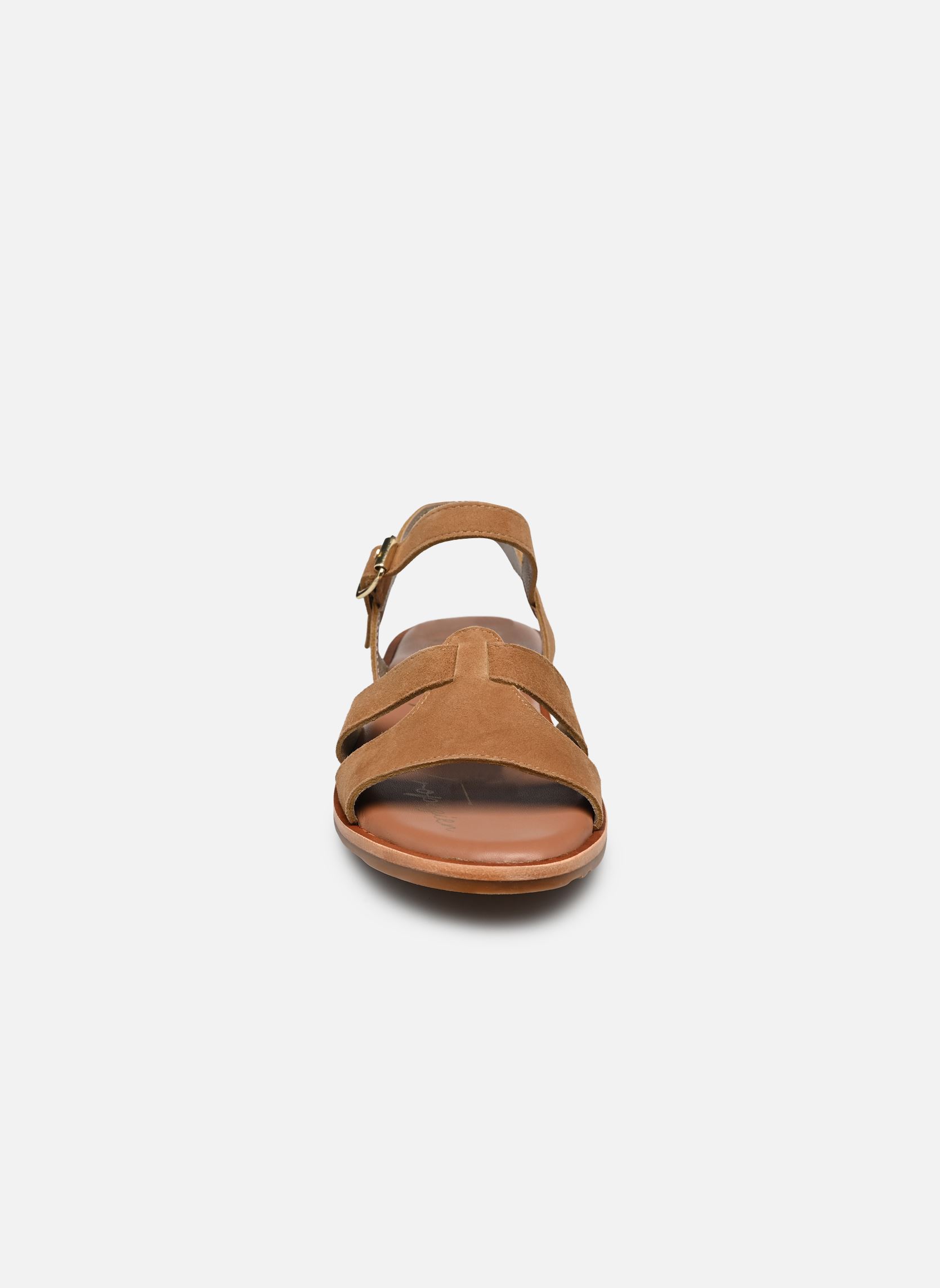 Sandalen S-SH3329 damen braun L'Atelier Tropézien Sandalen S-SH3329 damen braun TAN SUEDE