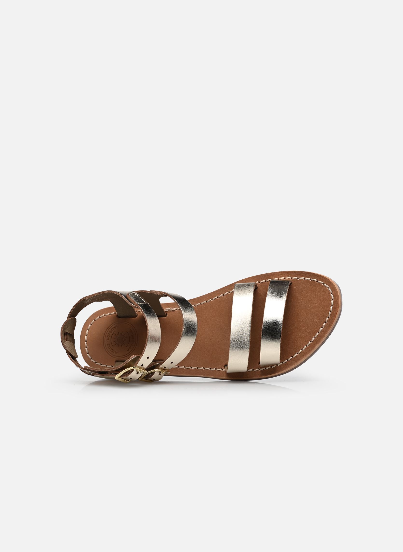 Sandales S-SH3319 femme or et bronze L'Atelier Tropézien Sandales S-SH3319 femme or et bronze GOLD