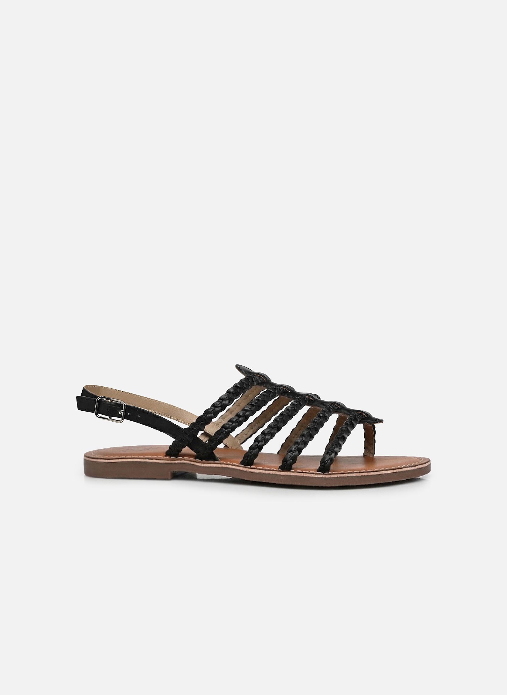 Sandales S-SB3415 femme noir L'Atelier Tropézien Sandales S-SB3415 femme noir BLACK