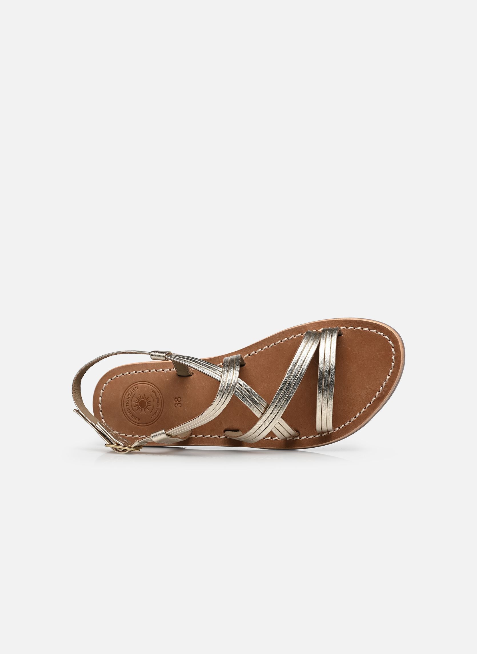 Sandales S-SH3320 femme or et bronze L'Atelier Tropézien Sandales S-SH3320 femme or et bronze GOLD
