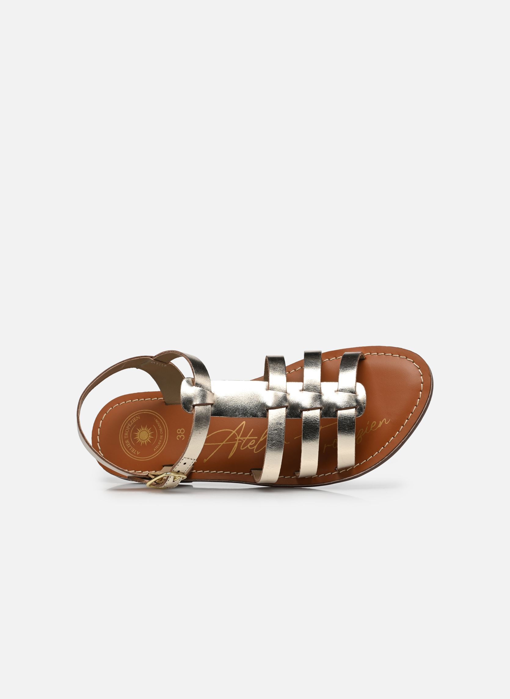 Sandalen S-SB3412 damen gold und bronze L'Atelier Tropézien Sandalen S-SB3412 damen gold und bronze GOLD