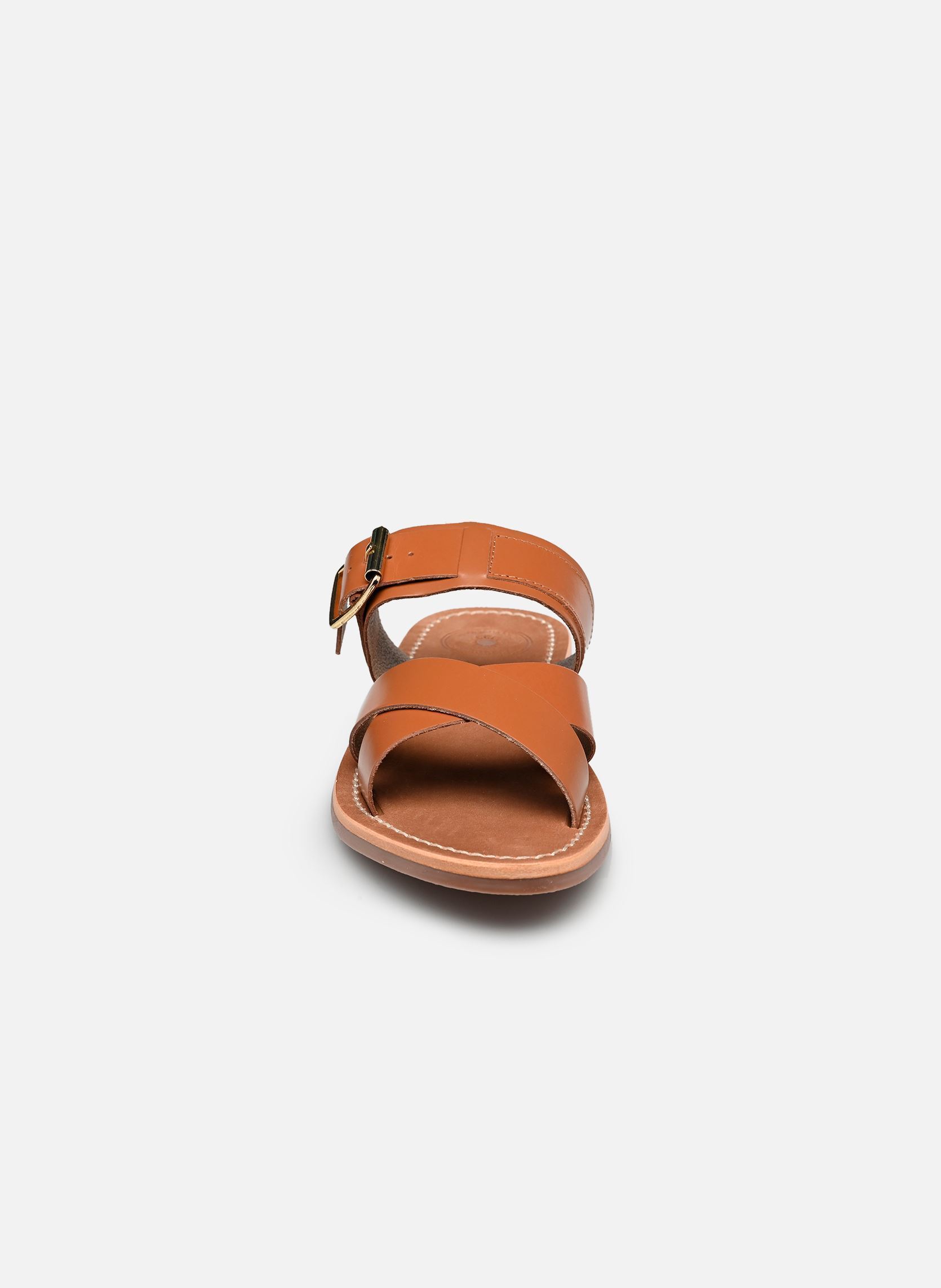 Pantoletten S-SH3316 damen braun L'Atelier Tropézien Pantoletten S-SH3316 damen braun TAN