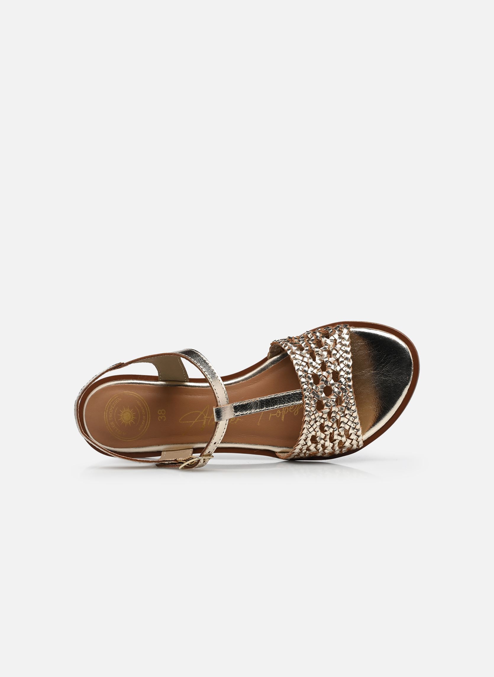 Sandalen S-IL2504 damen gold und bronze L'Atelier Tropézien Sandalen S-IL2504 damen gold und bronze GOLD