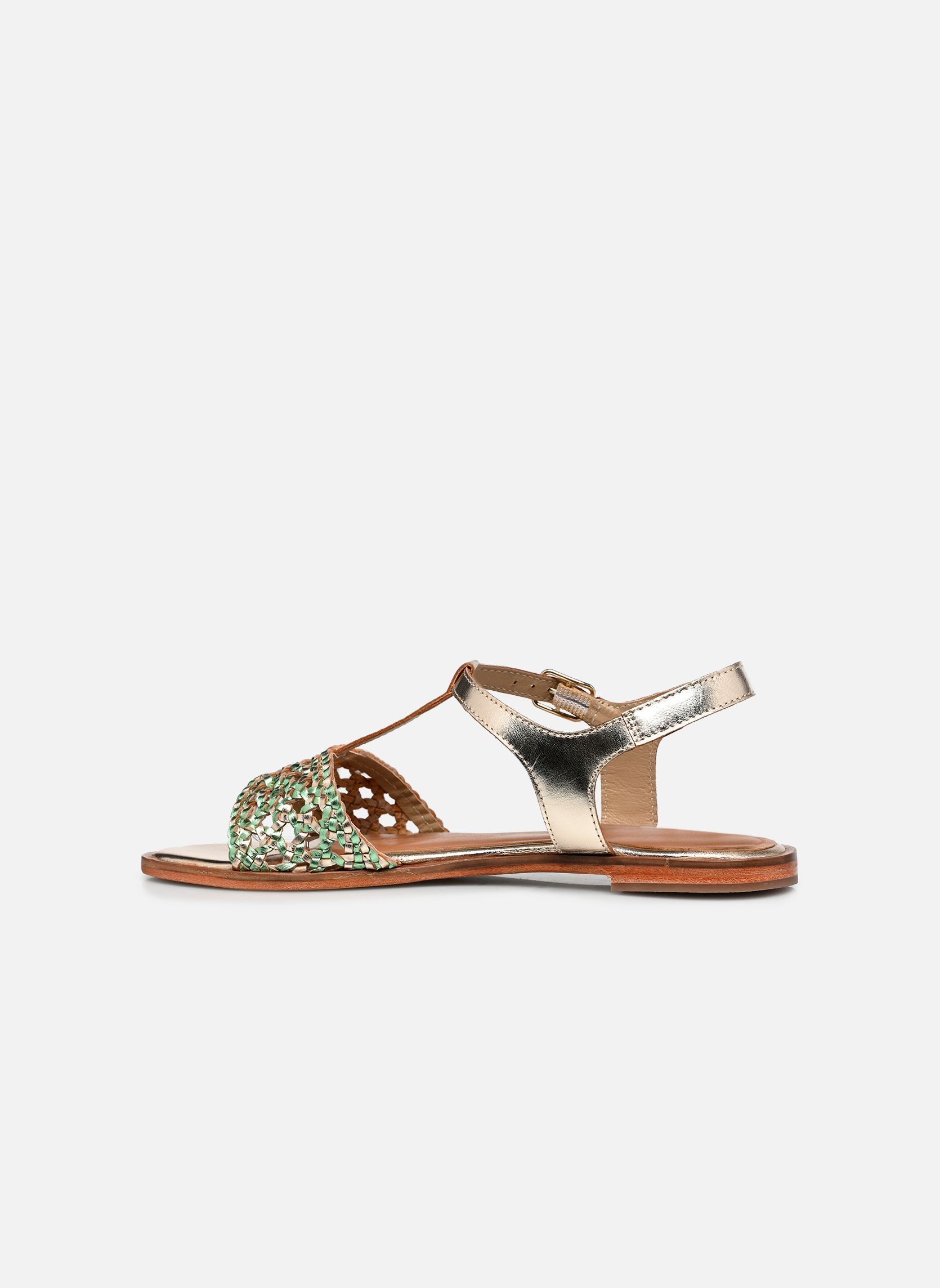 Sandales S-IL2504 femme argent L'Atelier Tropézien Sandales S-IL2504 femme argent GOLD GREEN