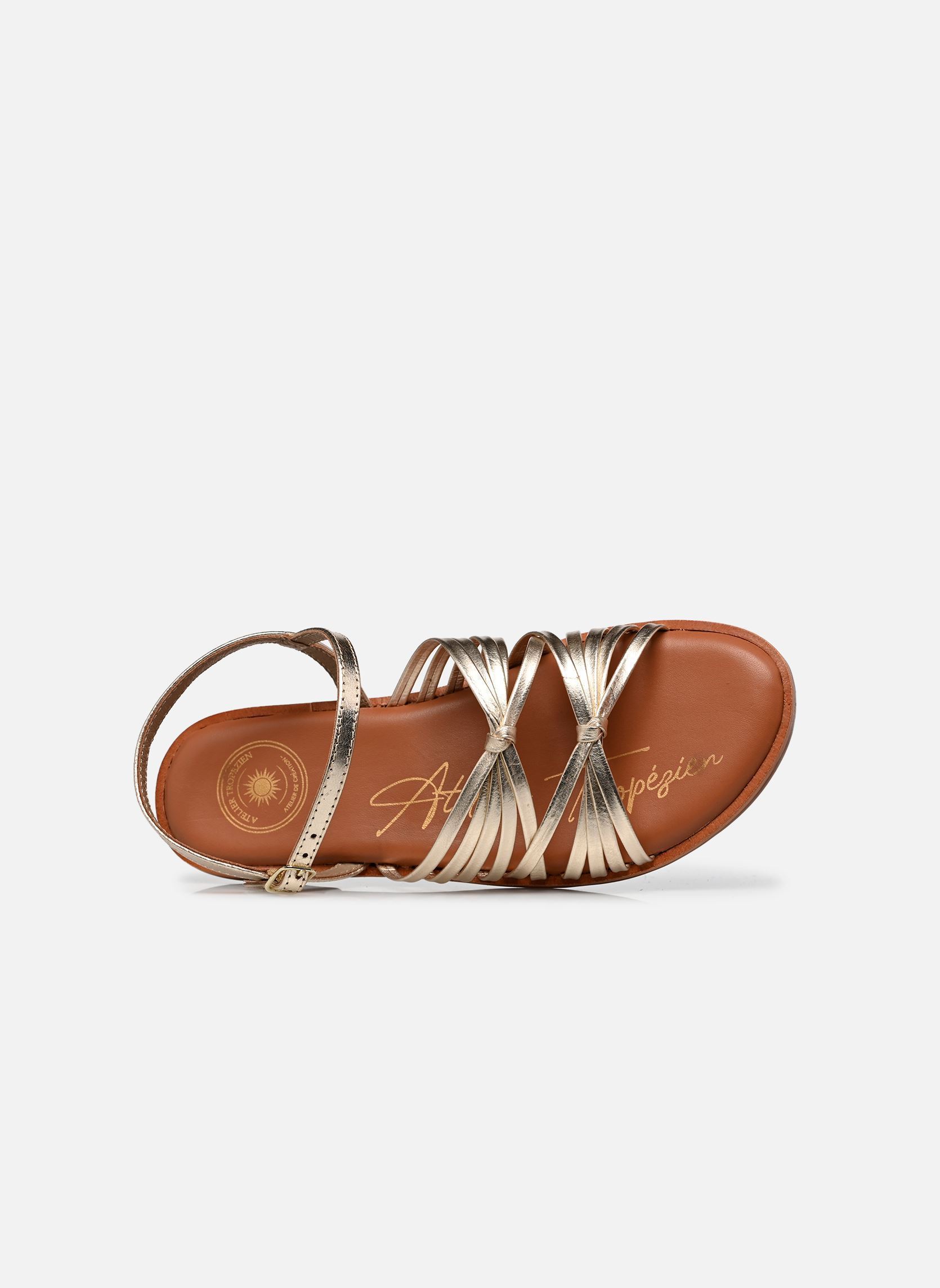 Sandales S-SH3328 femme or et bronze L'Atelier Tropézien Sandales S-SH3328 femme or et bronze GOLD