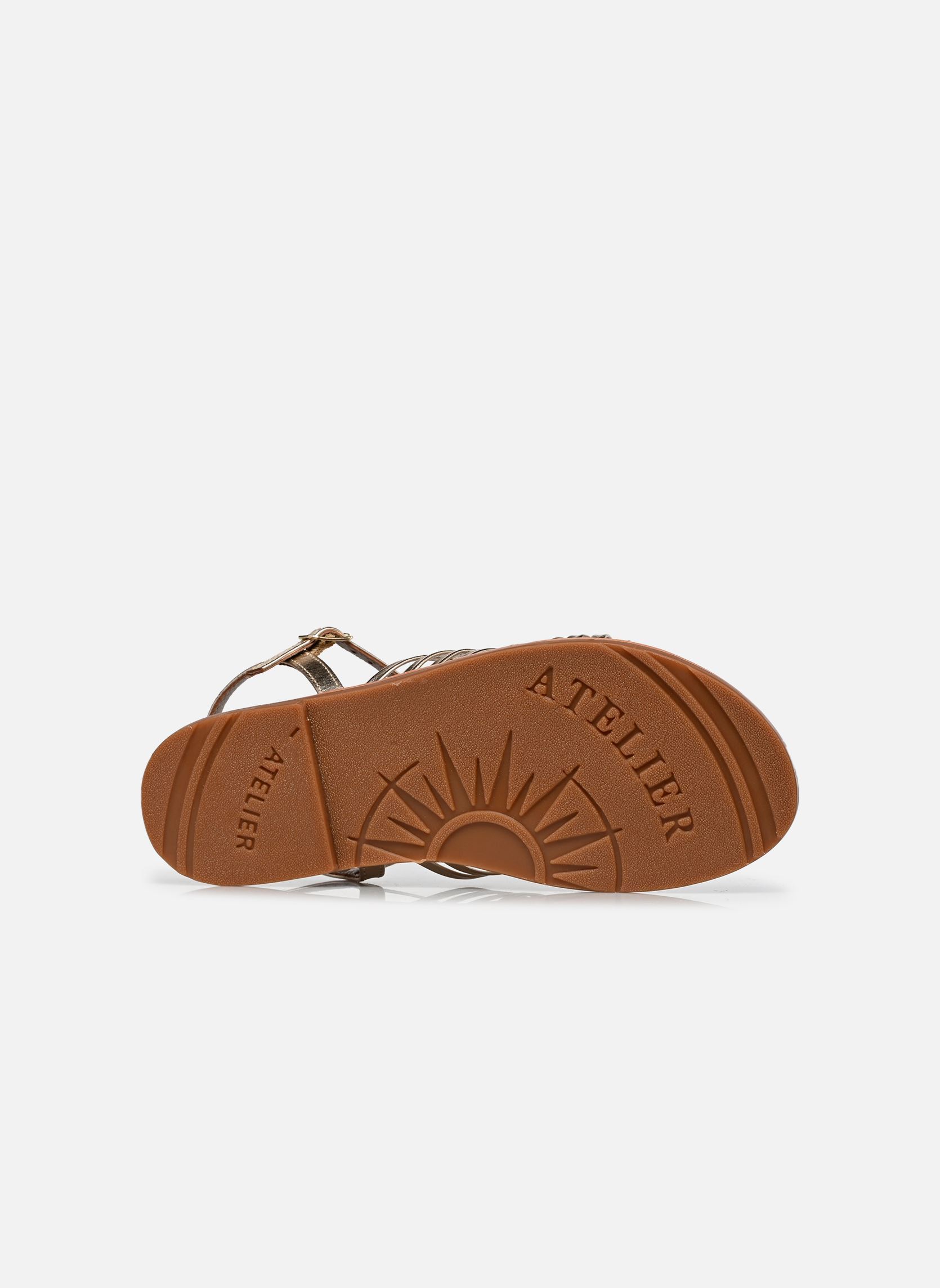 Sandales S-SH3328 femme or et bronze L'Atelier Tropézien Sandales S-SH3328 femme or et bronze GOLD