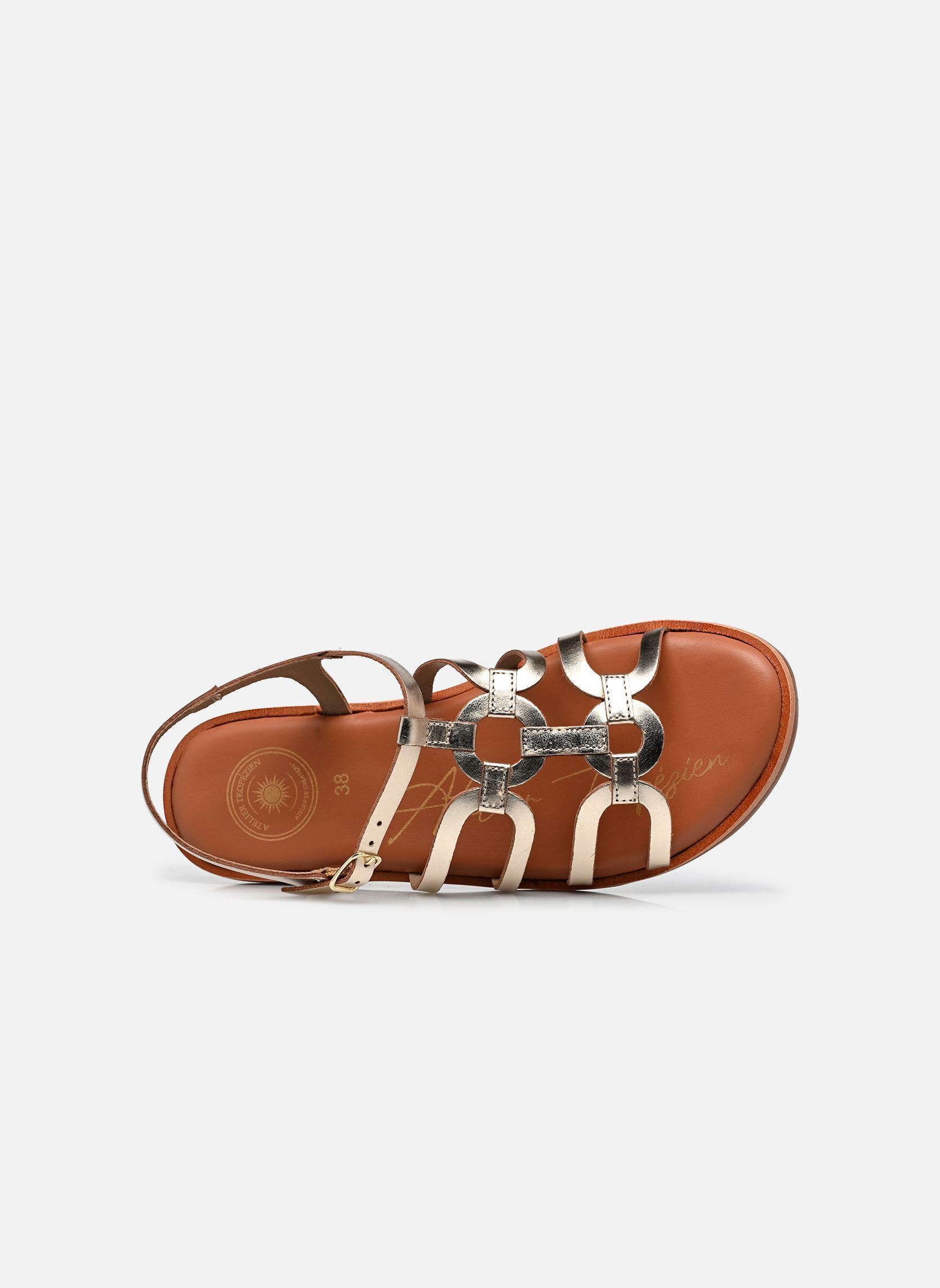 Sandalen S-SH3331 damen gold und bronze L'Atelier Tropézien Sandalen S-SH3331 damen gold und bronze GOLD
