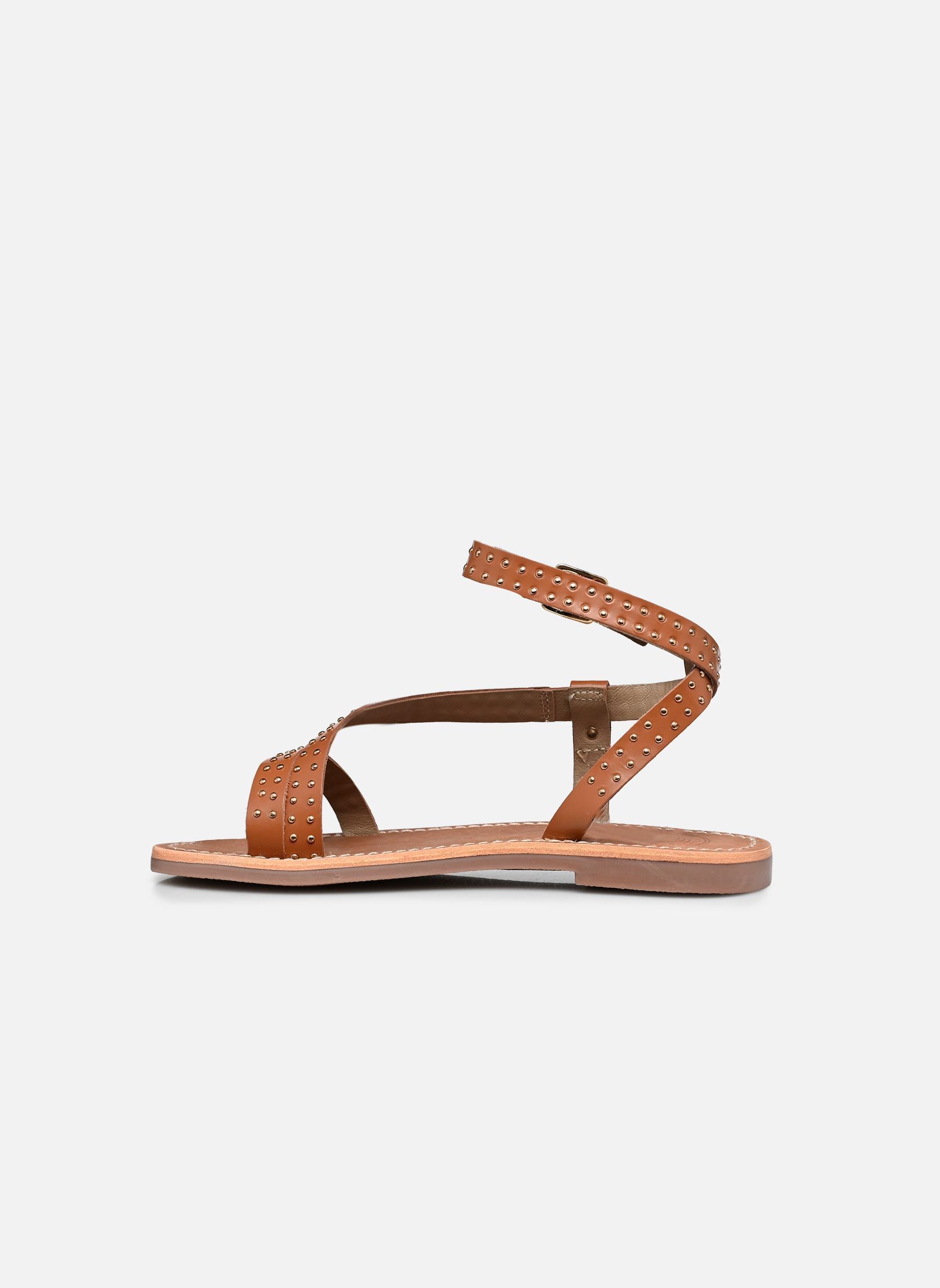 Sandales S-SH3317 femme marron L'Atelier Tropézien Sandales S-SH3317 femme marron TAN