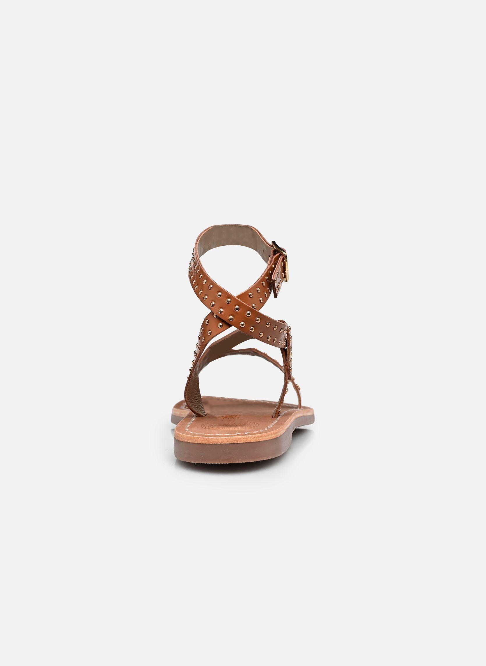 Sandales S-SH3317 femme marron L'Atelier Tropézien Sandales S-SH3317 femme marron TAN