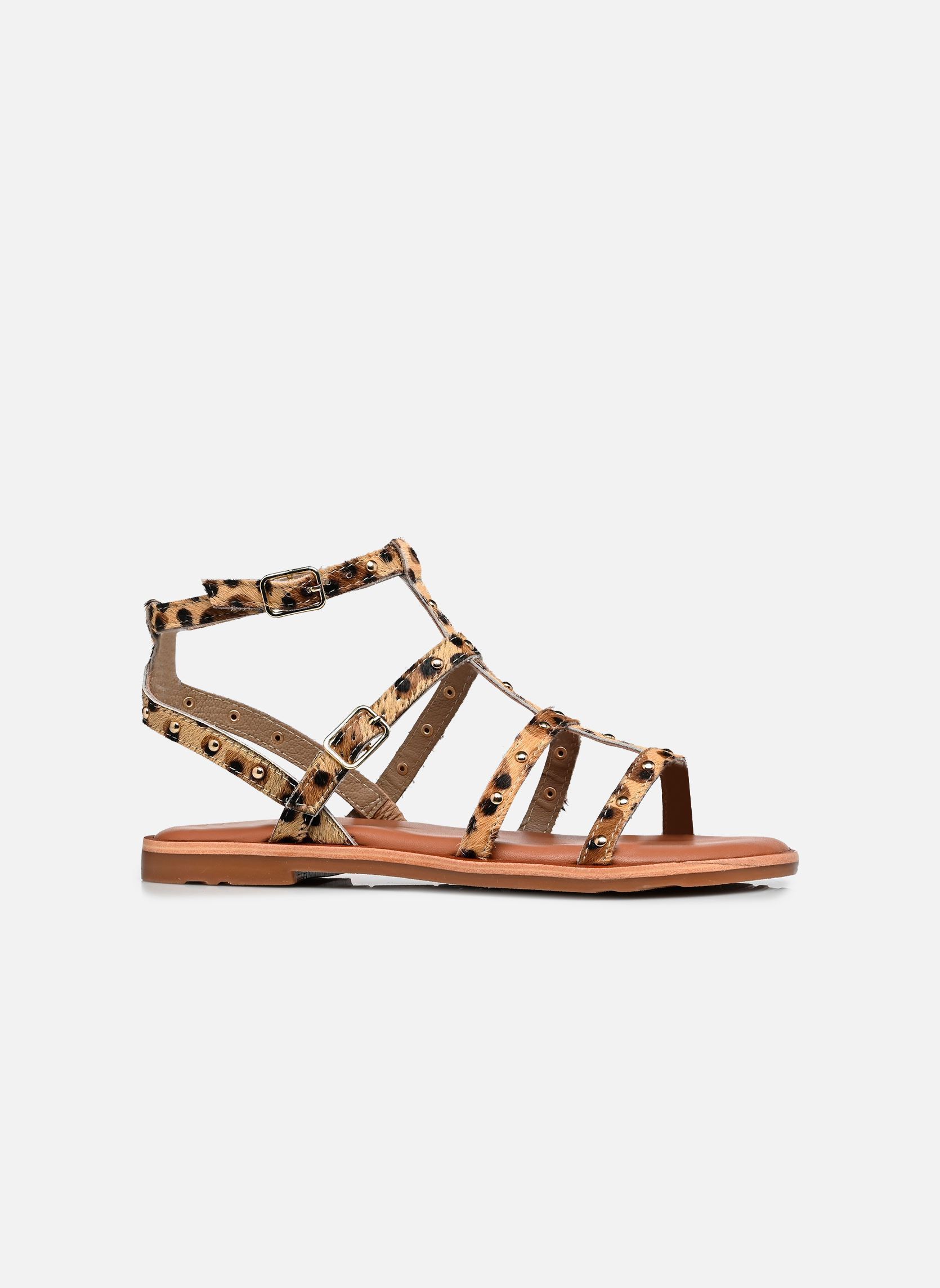Sandales S-SH3333 femme marron L'Atelier Tropézien Sandales S-SH3333 femme marron LEOPARD
