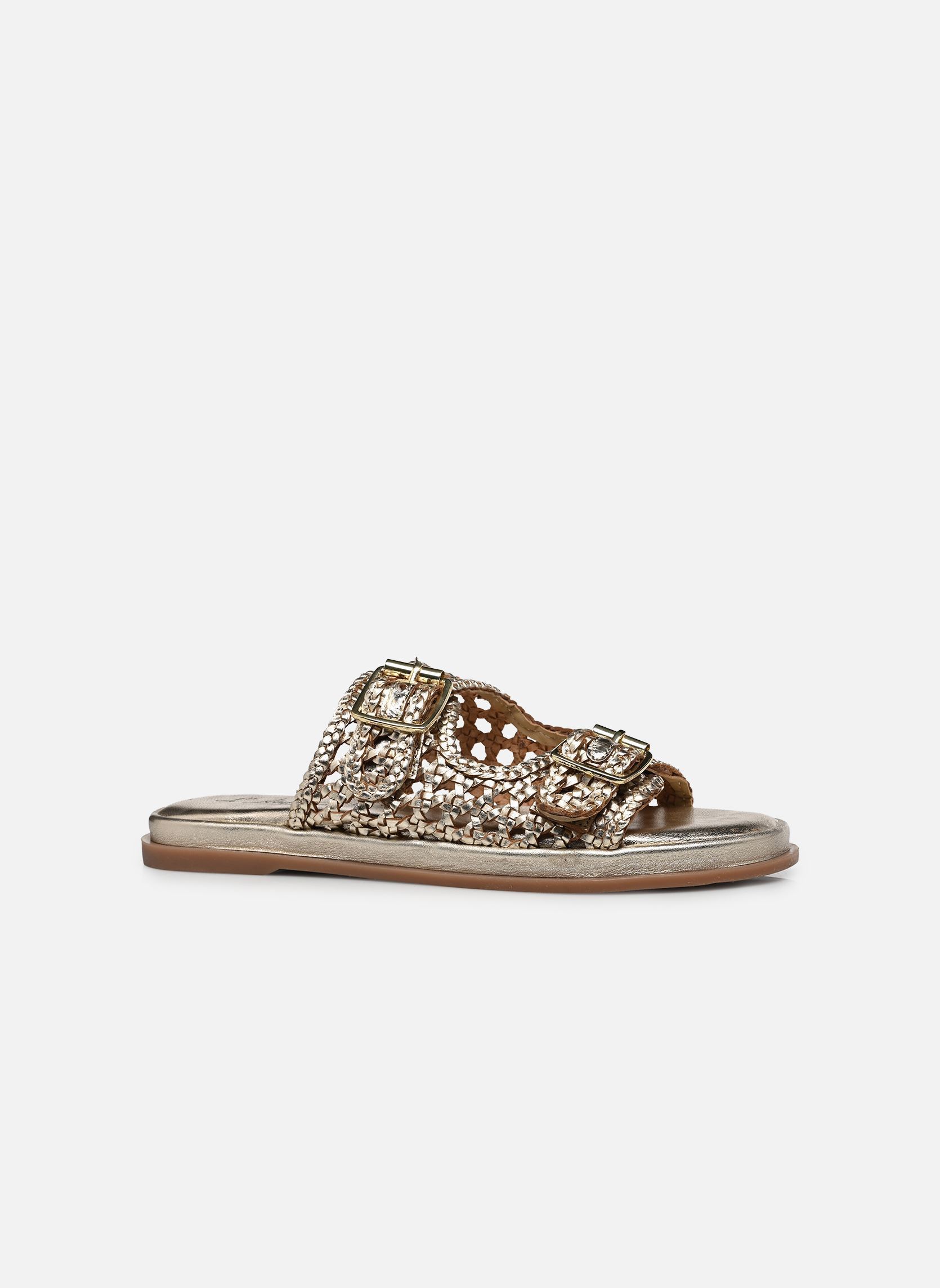 Mules S-SH3315 femme or et bronze L'Atelier Tropézien Mules S-SH3315 femme or et bronze GOLD