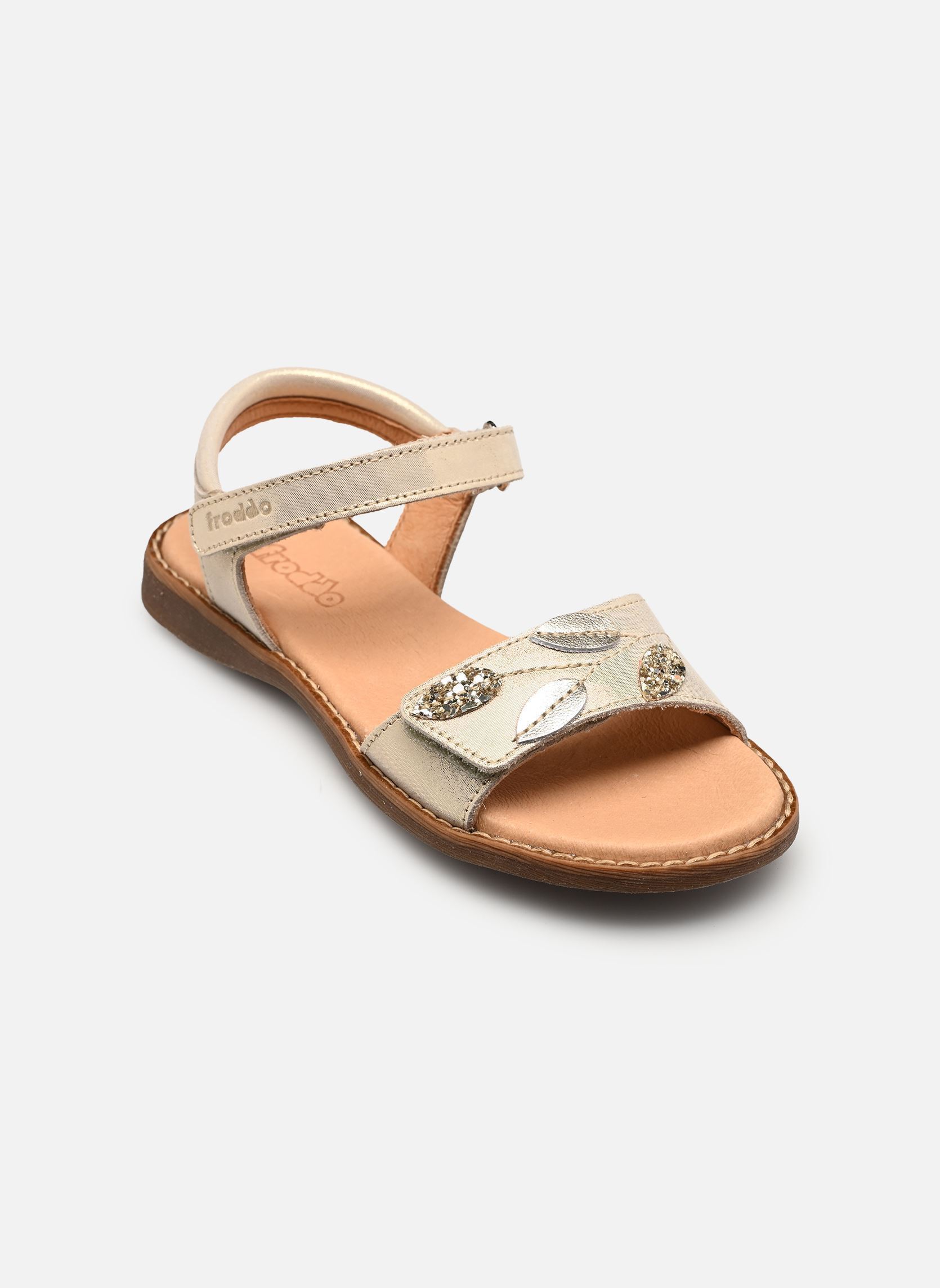 Sandalen Lorine Luna mädchen gold und bronze Froddo Sandalen Lorine Luna mädchen gold und bronze GOLD SHINE