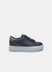 Baskets basses 5416852 femme bleu