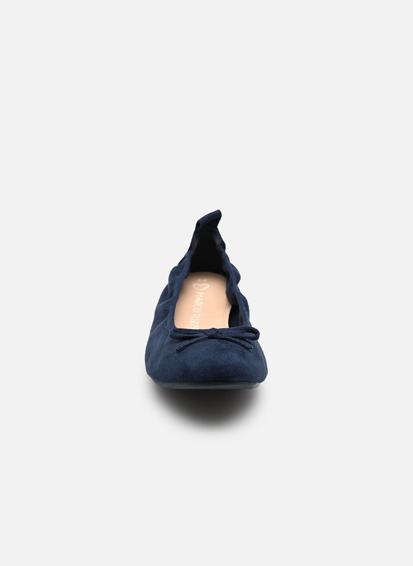 Klassische Ballerinas 22139-46 damen blau Marco Tozzi Klassische Ballerinas 22139-46 damen blau NAVY