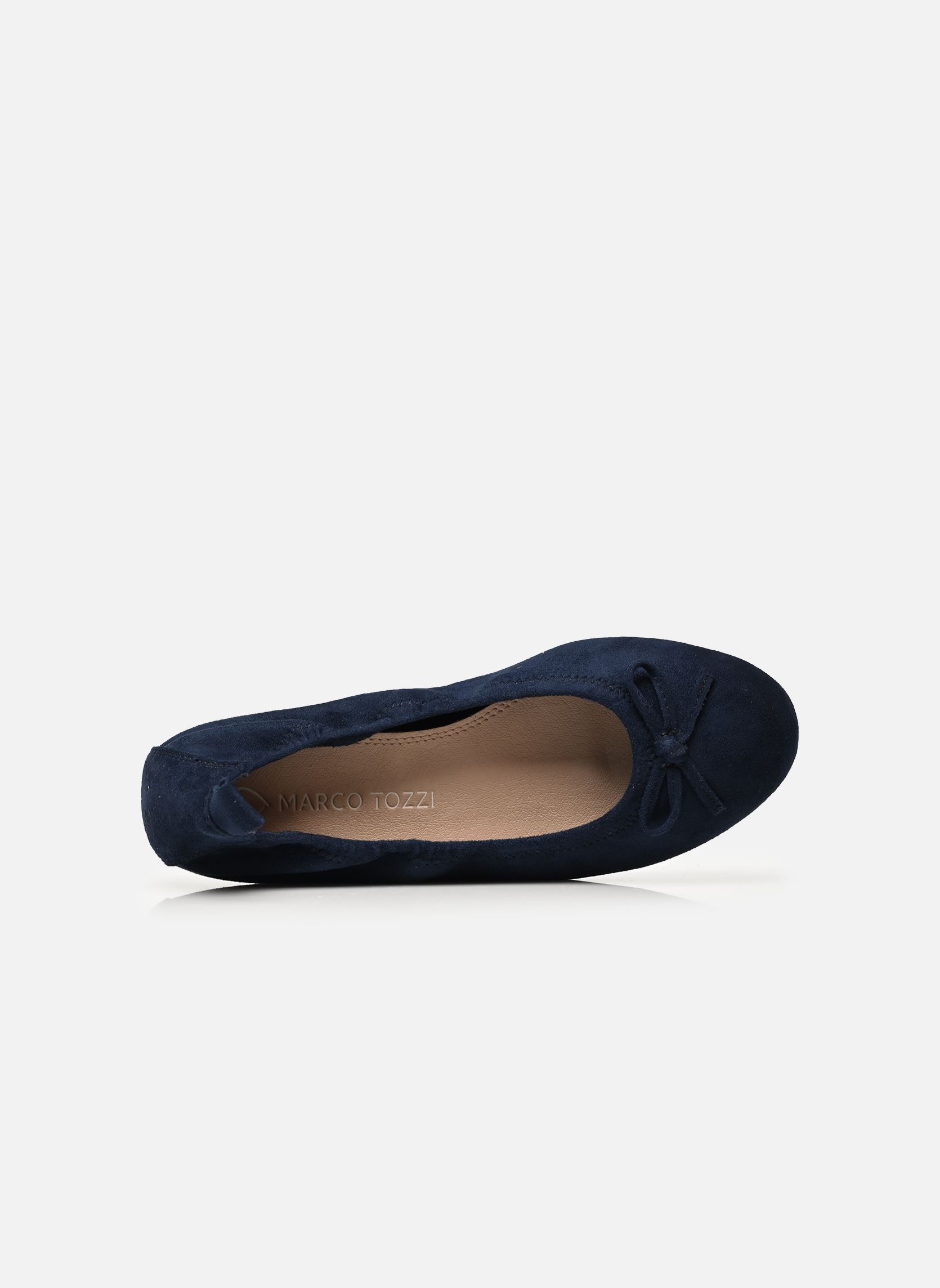 Klassische Ballerinas 22139-46 damen blau Marco Tozzi Klassische Ballerinas 22139-46 damen blau NAVY