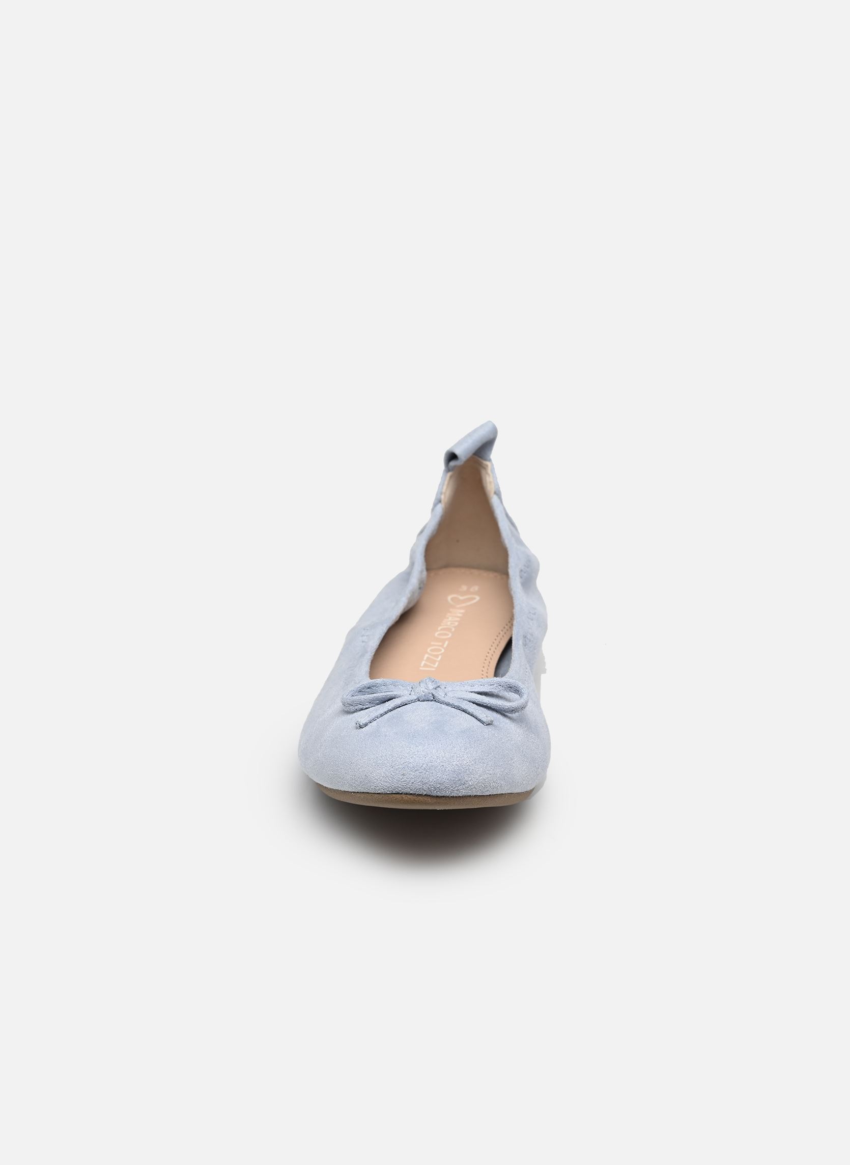 Klassieke ballerina's 22139-46 dames blauw Marco Tozzi Klassieke ballerina's 22139-46 dames blauw LT.BLUE