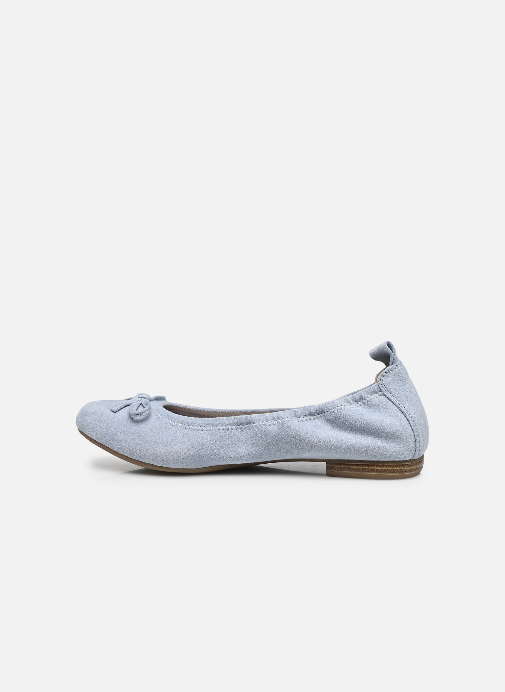 Klassieke ballerina's 22139-46 dames blauw Marco Tozzi Klassieke ballerina's 22139-46 dames blauw LT.BLUE