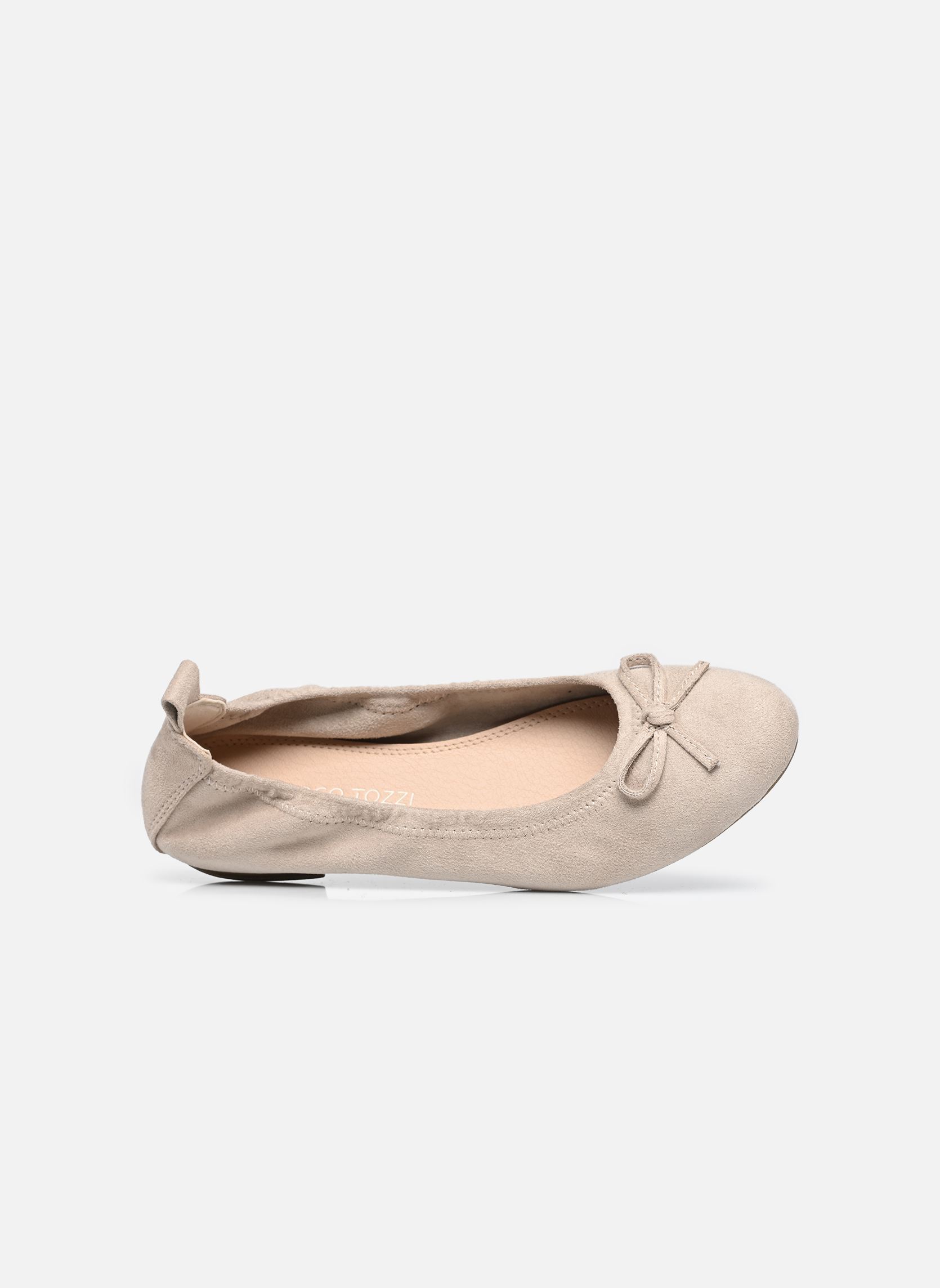 Klassieke ballerina's 22139-46 dames beige Marco Tozzi Klassieke ballerina's 22139-46 dames beige DUNE