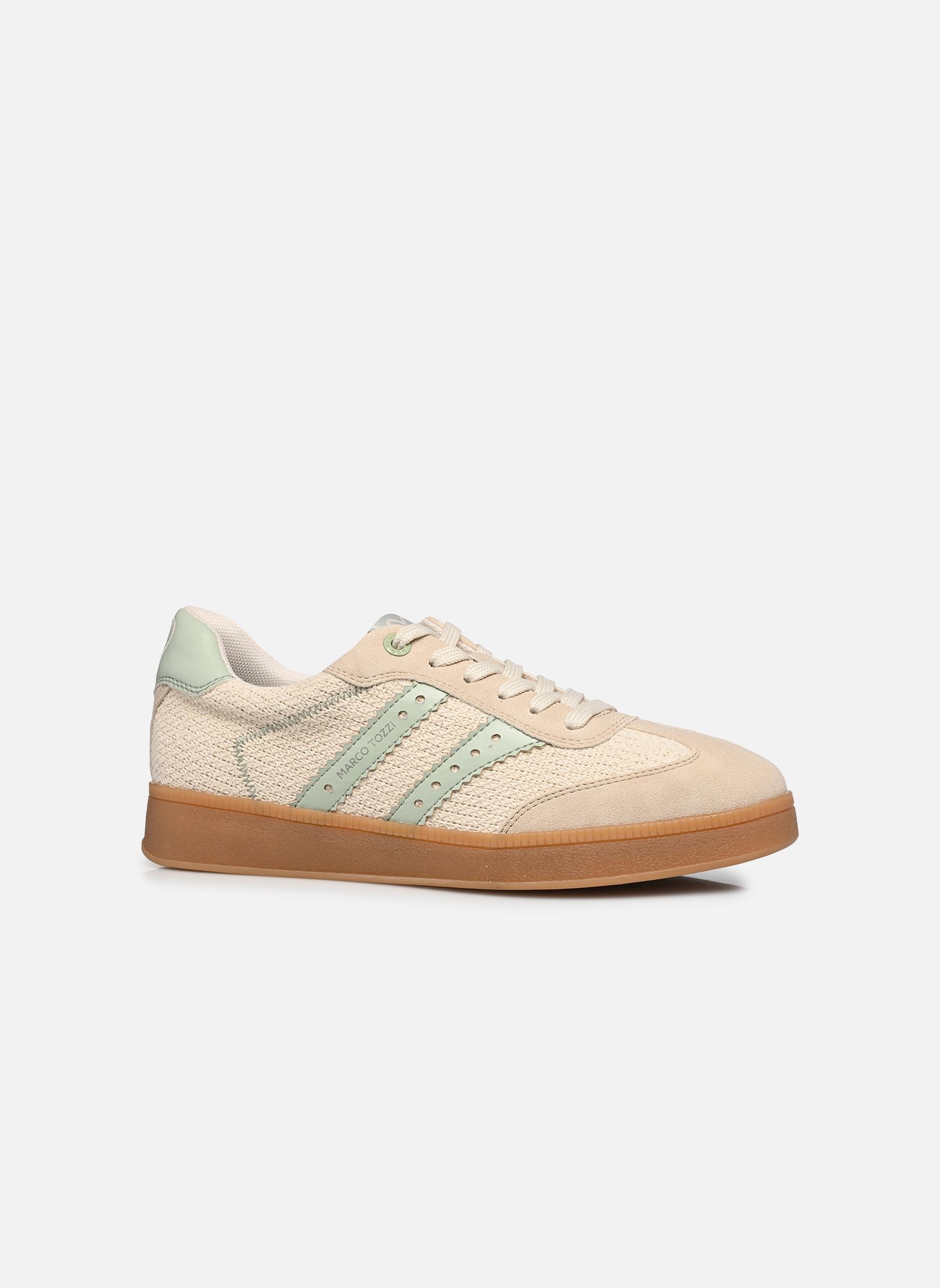 Lage sneakers 23735-46 dames groen Marco Tozzi Lage sneakers 23735-46 dames groen MINT COMB