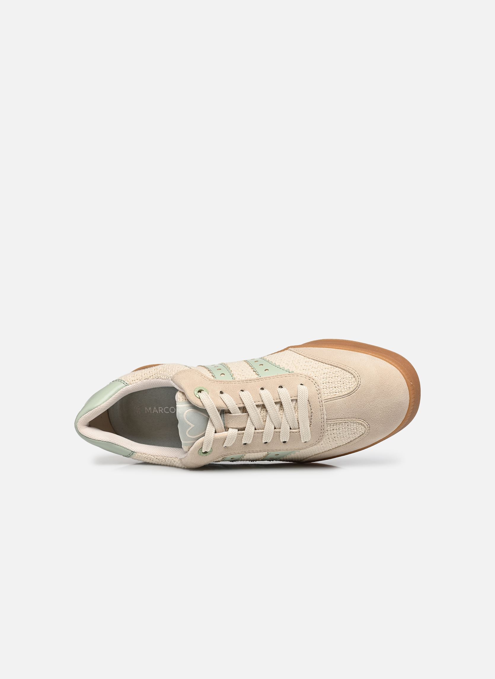 Lage sneakers 23735-46 dames groen Marco Tozzi Lage sneakers 23735-46 dames groen MINT COMB