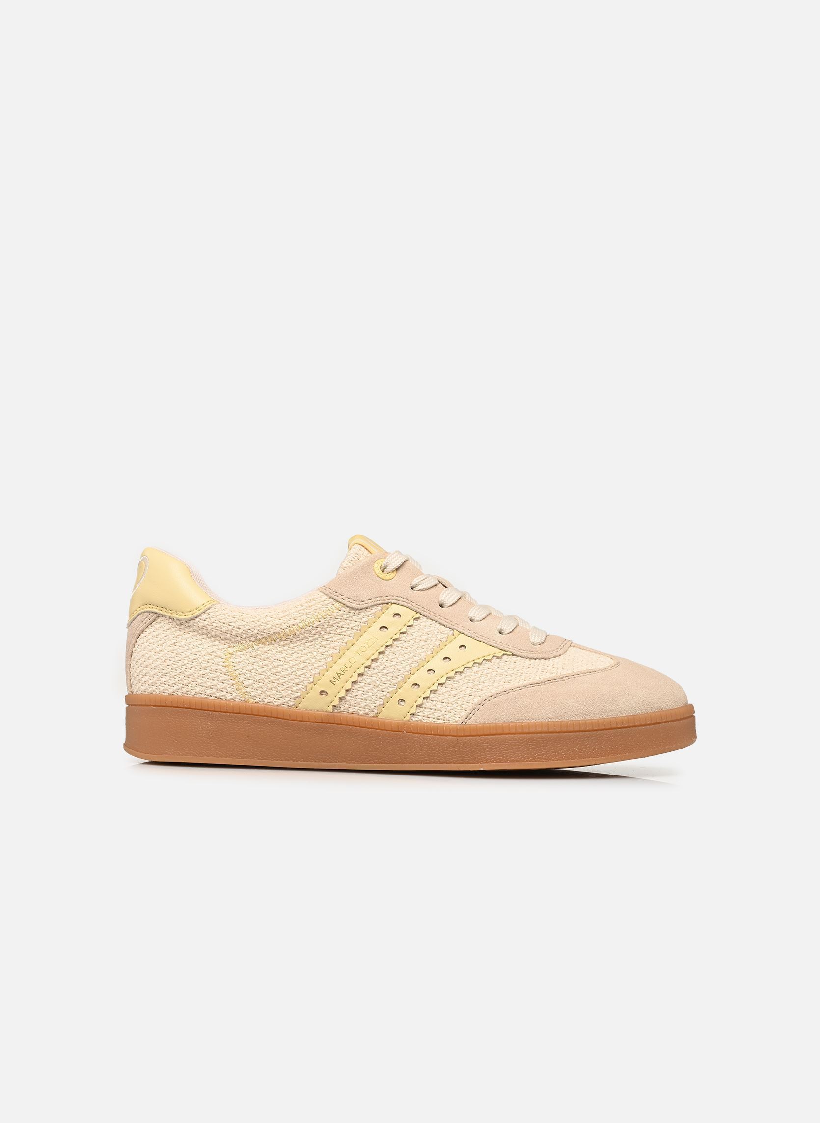Baskets basses 23735-46 femme beige Marco Tozzi Baskets basses 23735-46 femme beige VANILLA COMB