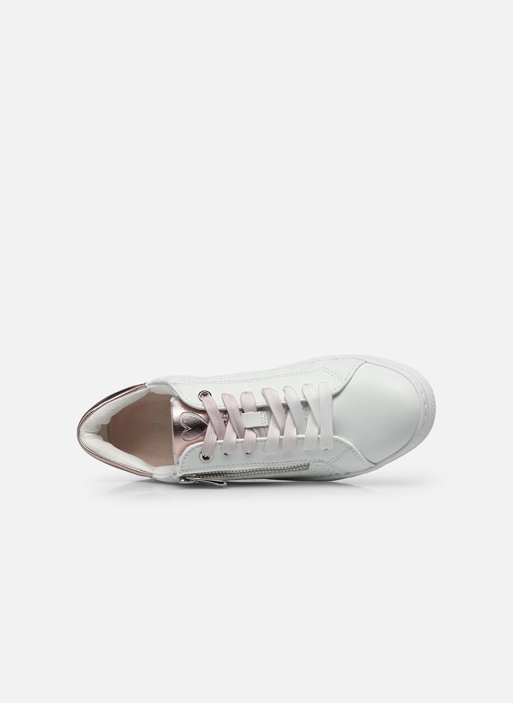 Baskets basses 23718-42 femme blanc Marco Tozzi Baskets basses 23718-42 femme blanc WHITE/POWDER