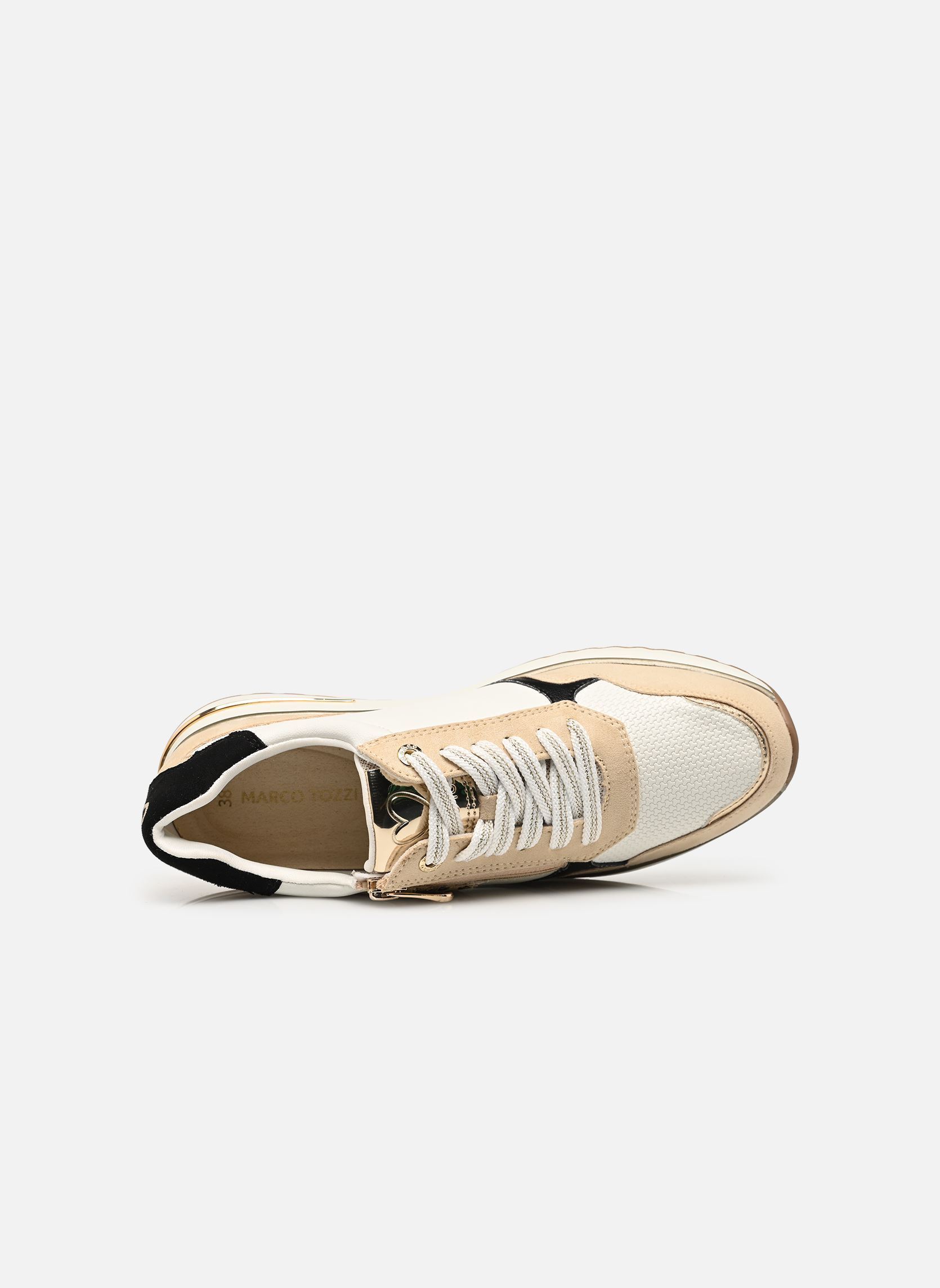 Plateau-Sneaker 23790-46 damen mehrfarbig Marco Tozzi Plateau-Sneaker 23790-46 damen mehrfarbig WHITE COMB
