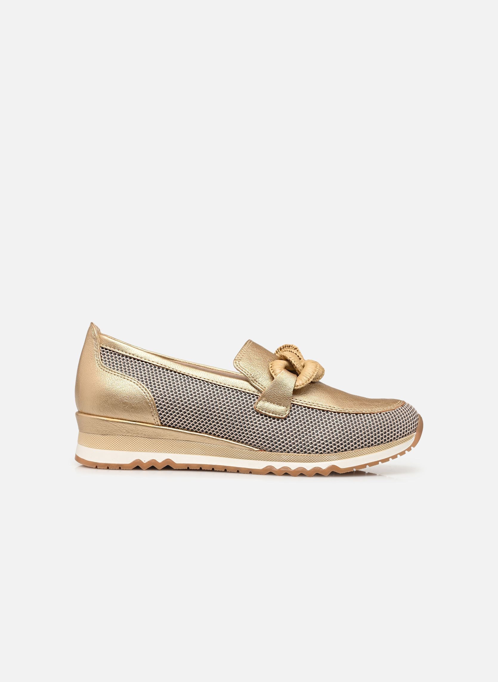 Mocassins 24720-44 dames goud en brons Marco Tozzi Mocassins 24720-44 dames goud en brons Gold Comb