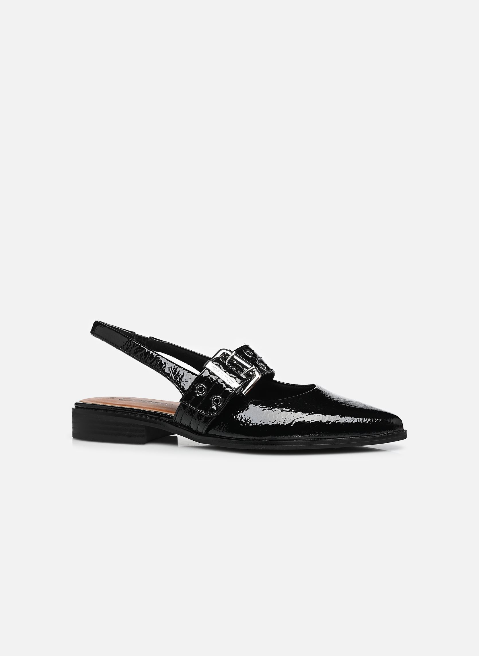 Ballerines classiques 29428-46 femme noir Marco Tozzi Ballerines classiques 29428-46 femme noir BLACK PATENT