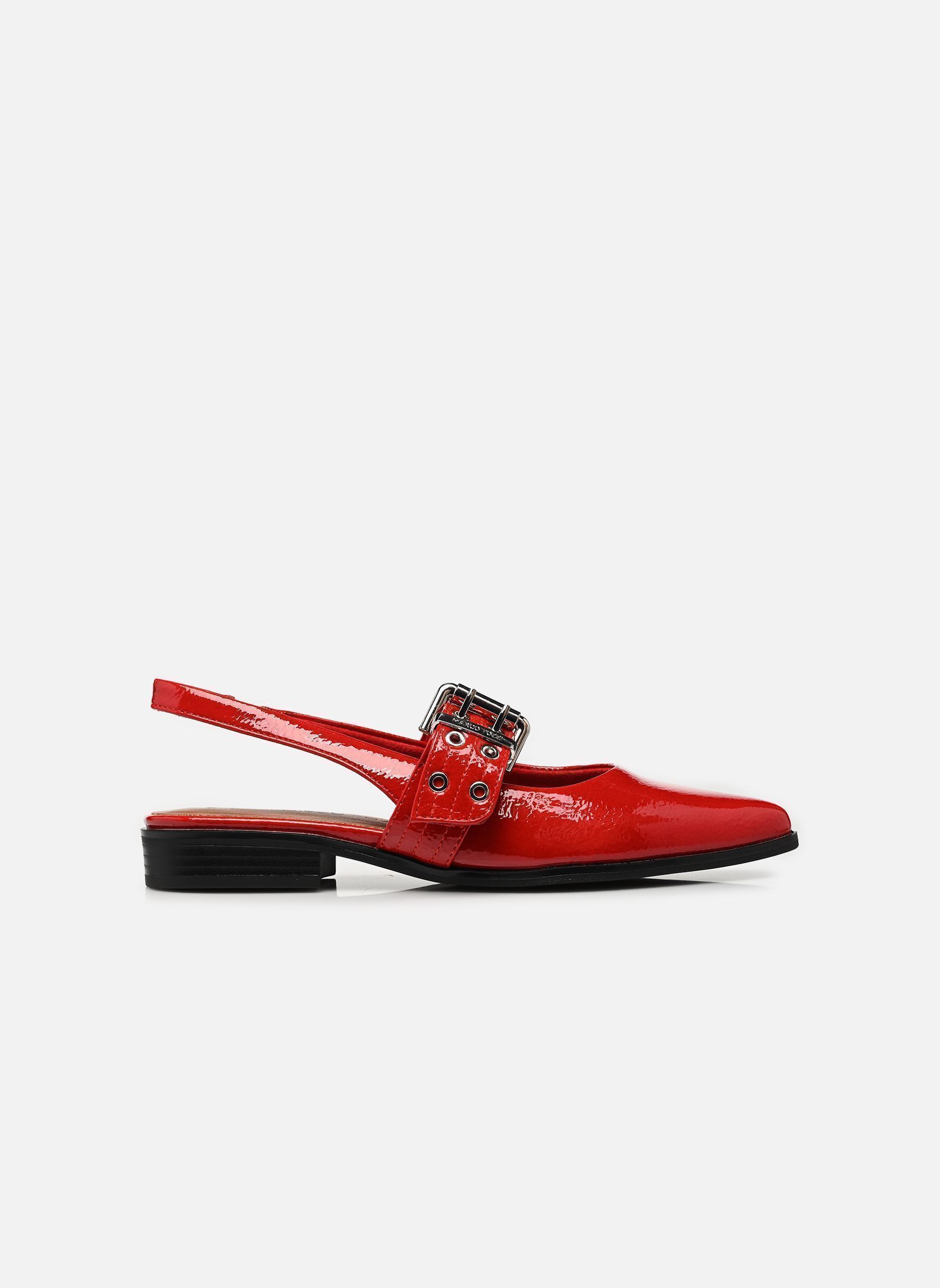 Klassische Ballerinas 29428-46 damen rot Marco Tozzi Klassische Ballerinas 29428-46 damen rot RED PATENT