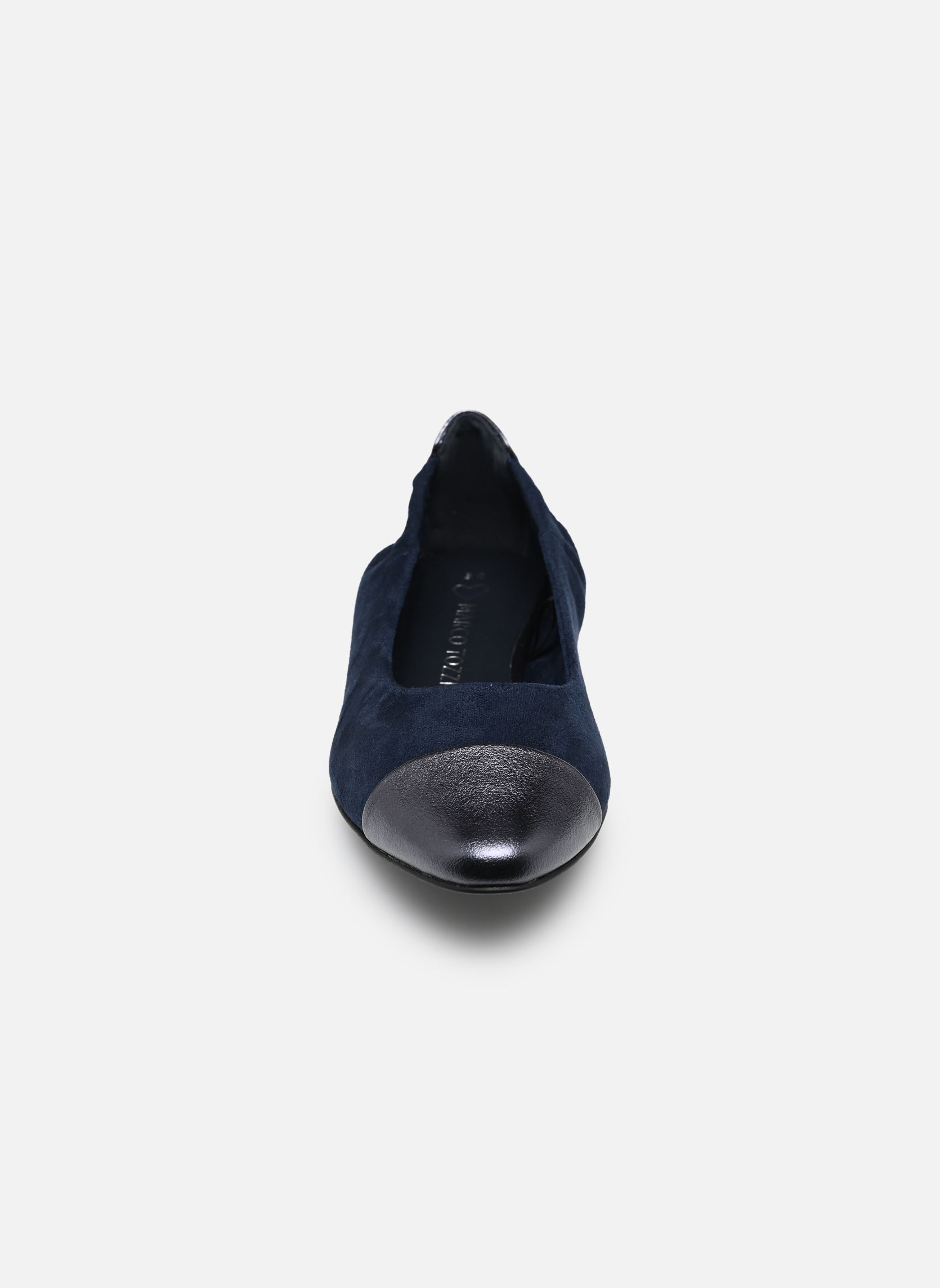 Ballerines classiques 22108-44 femme bleu Marco Tozzi Ballerines classiques 22108-44 femme bleu NAVY COMB