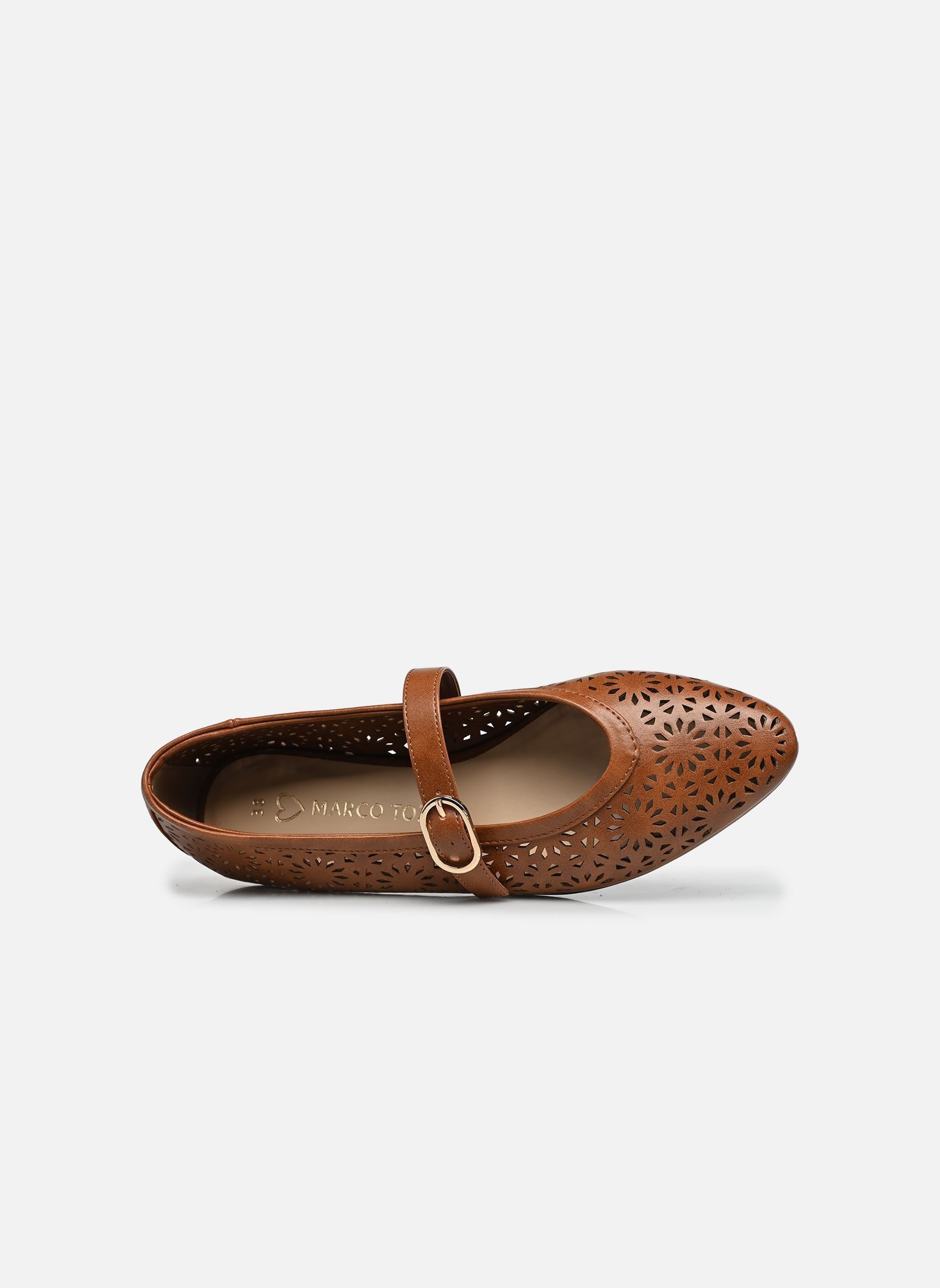 Mary Janes 22117-46 dames bruin Marco Tozzi Mary Janes 22117-46 dames bruin COGNAC