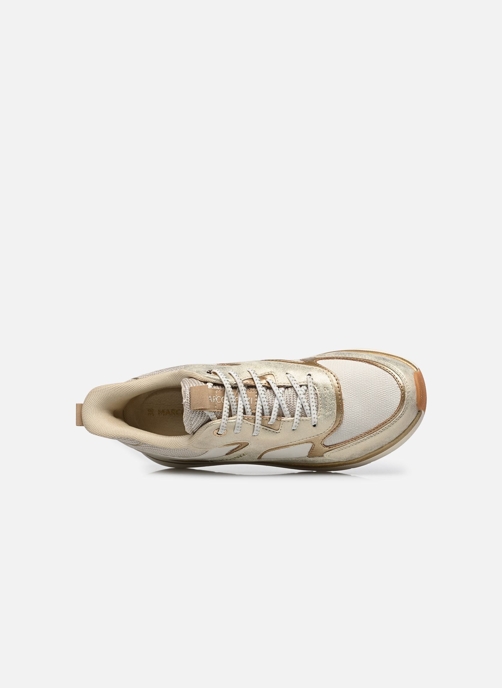 Niedrige Sneaker 23732-46 damen beige Marco Tozzi Niedrige Sneaker 23732-46 damen beige DUNE COMB