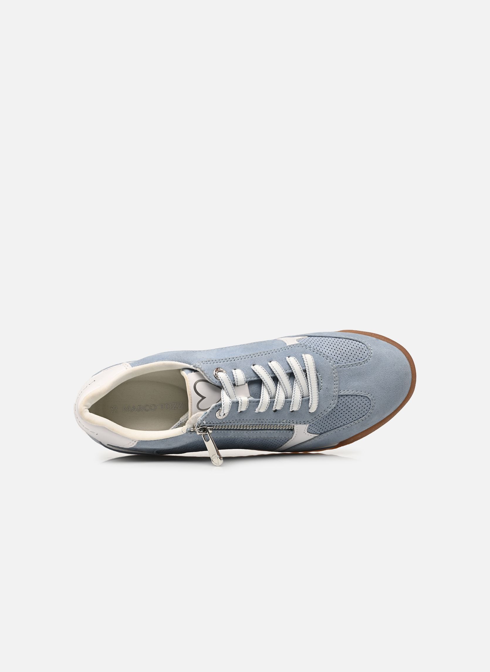 Lage sneakers 23734-46 dames blauw Marco Tozzi Lage sneakers 23734-46 dames blauw POLAR