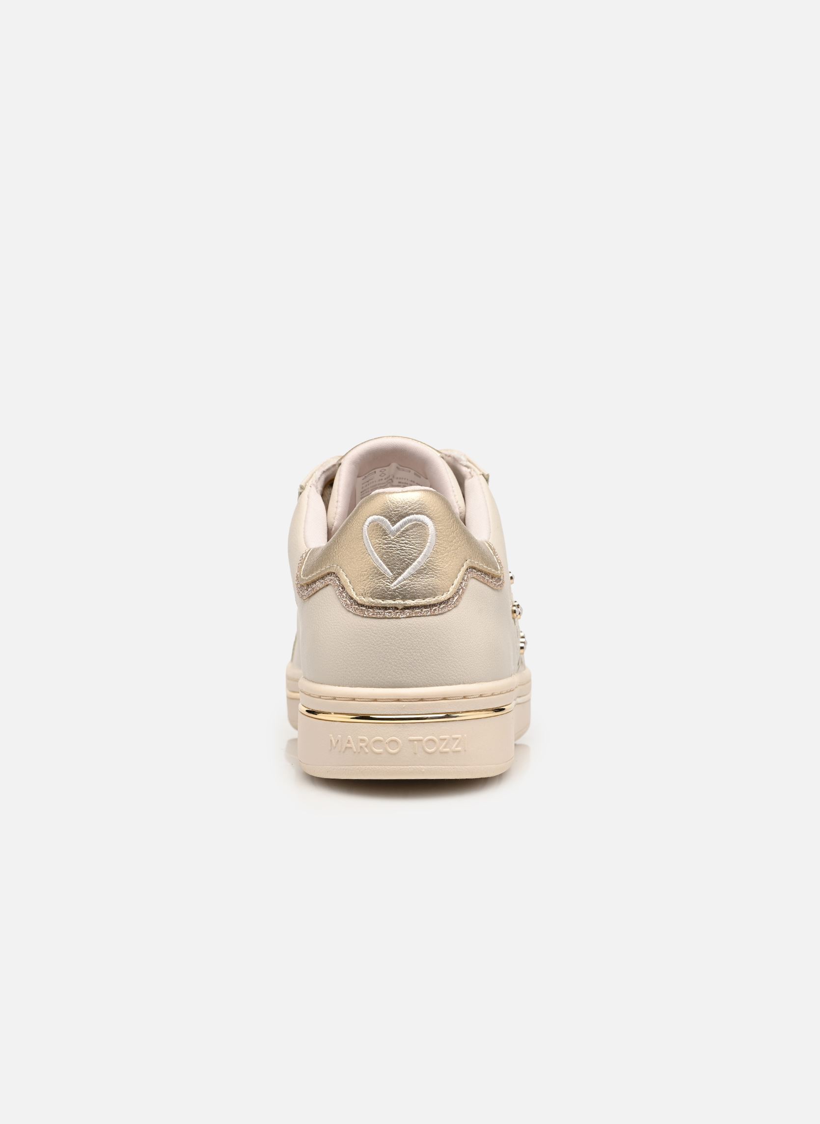 Niedrige Sneaker 23771-46 damen beige Marco Tozzi Niedrige Sneaker 23771-46 damen beige CREAM COMB