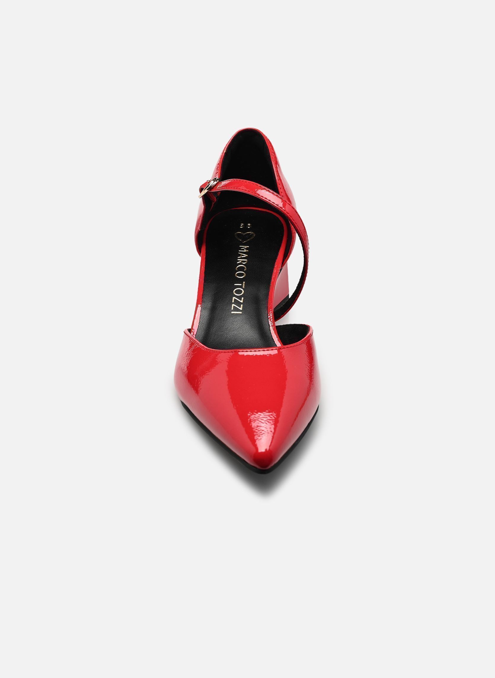 Slingback pumps 24406-46 dames rood Marco Tozzi Slingback pumps 24406-46 dames rood RED PATENT