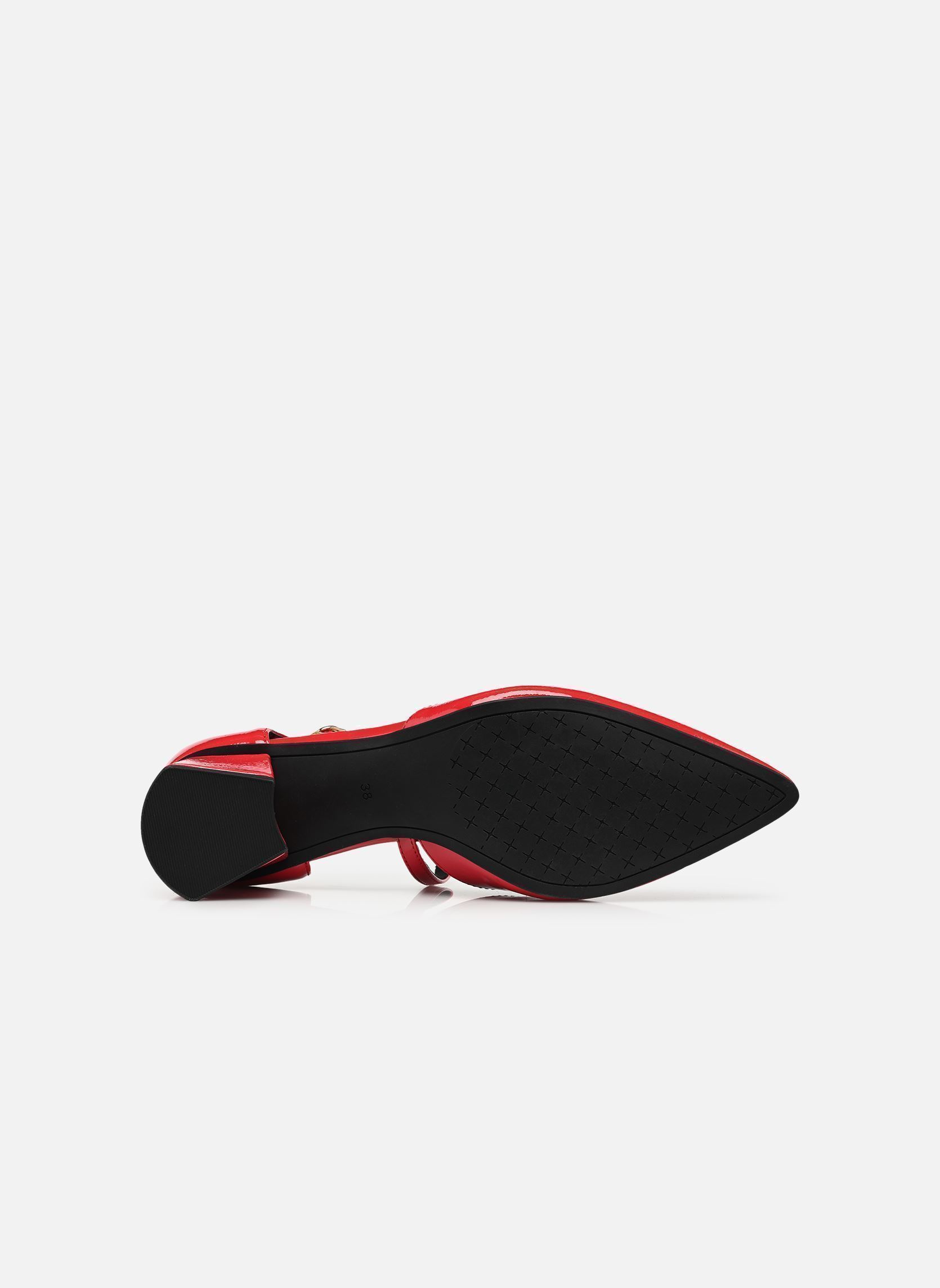 Slingback pumps 24406-46 dames rood Marco Tozzi Slingback pumps 24406-46 dames rood RED PATENT